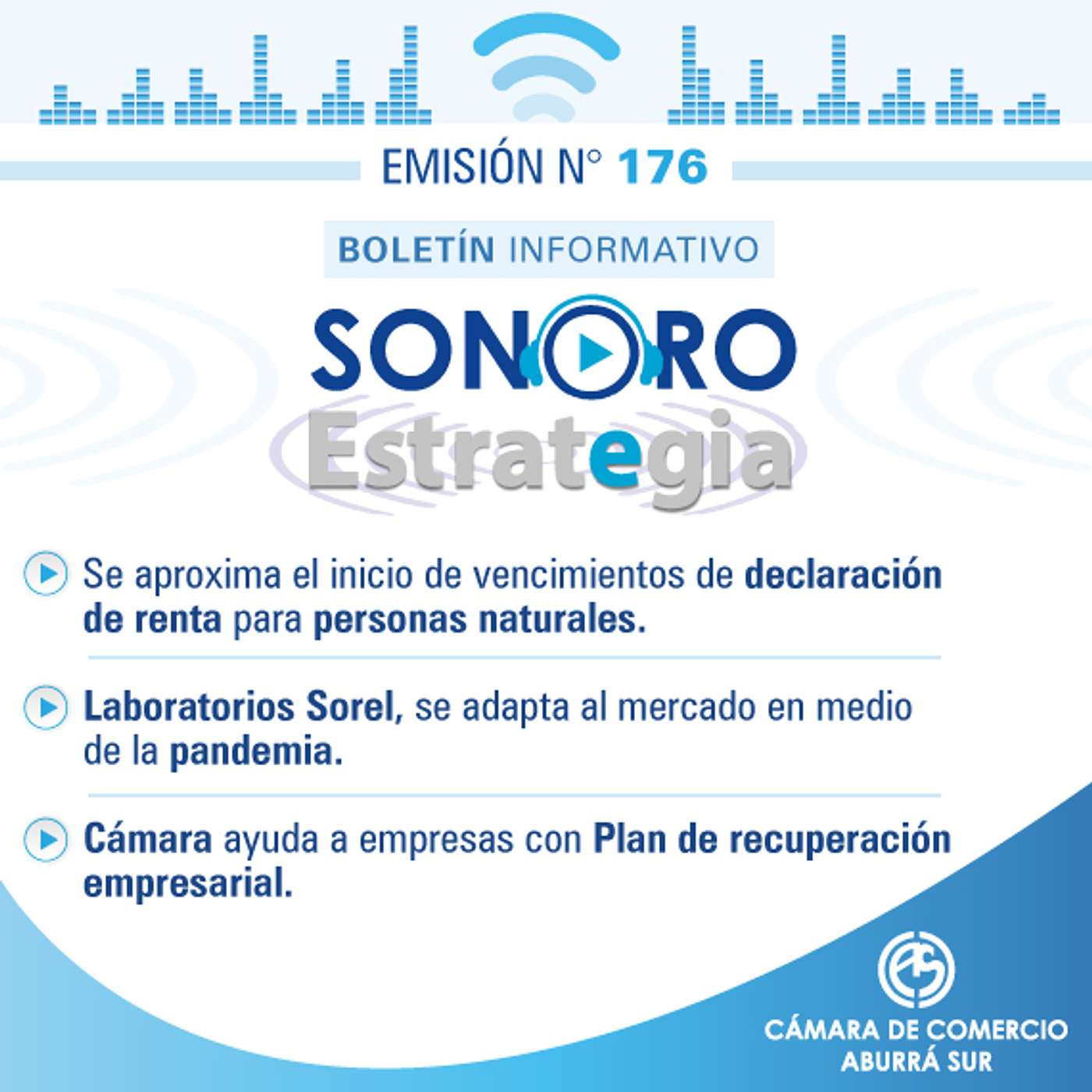 Boletín Sonoro Estrategia N°176 - Julio 24 de 2020 episode artwork