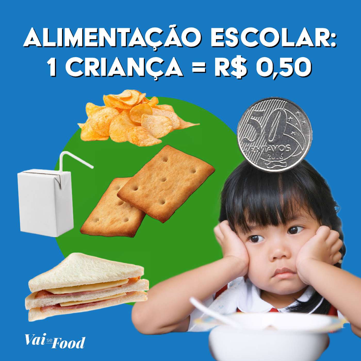 #136 Alimentação escolar: 1 criança = R$ 0,50, com Lidi Barbosa