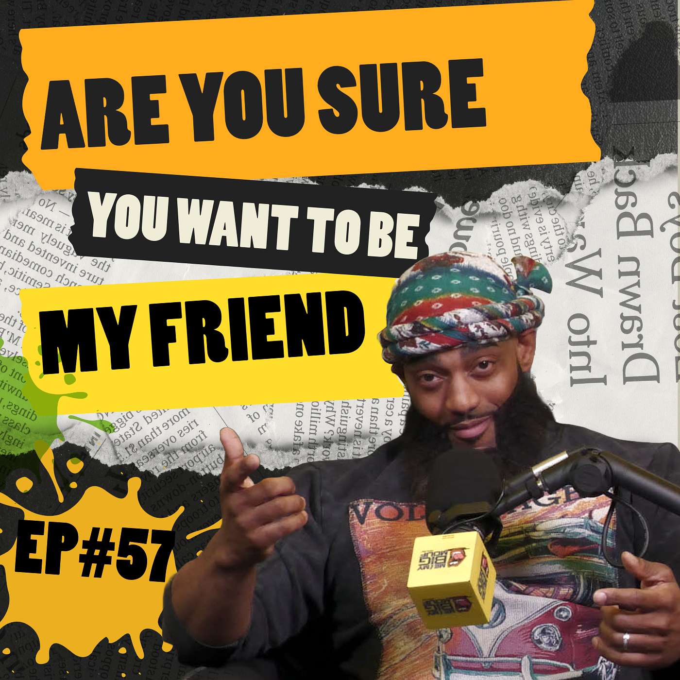 ARE YOU SURE YOU WANT TO BE MY FRIEND episode artwork