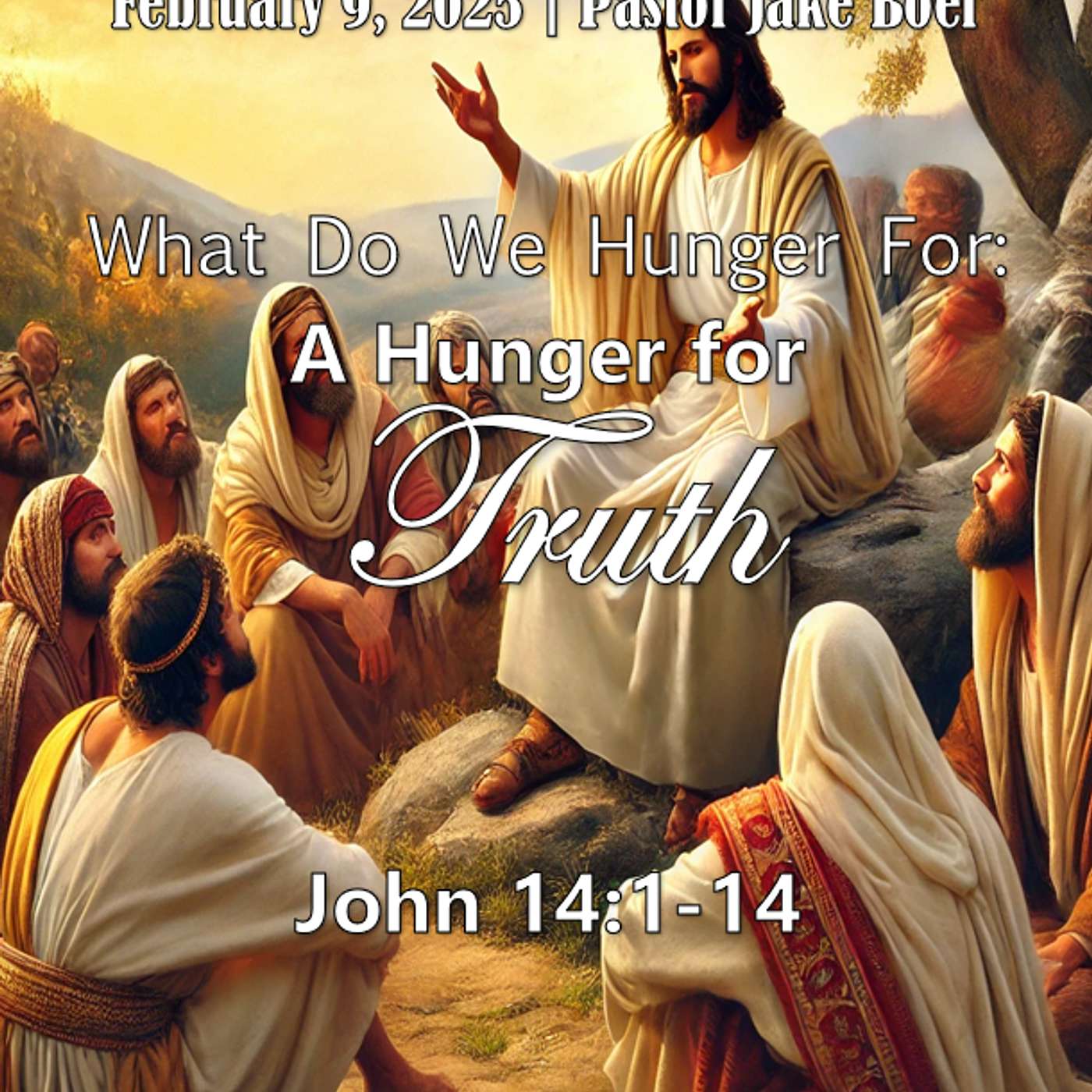 February 9, 2025 What Do We Hunger For: A Hunger for Truth | John 14:1-14 episode artwork