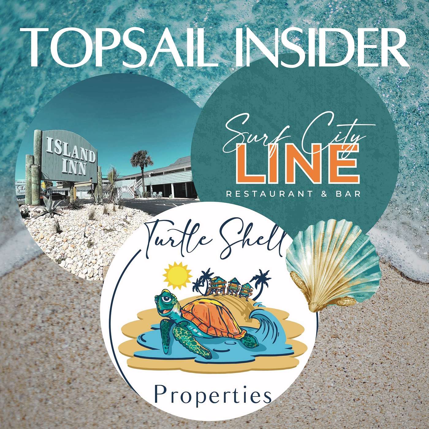 Surf City Line, Turtle Shell Properties, and Island Inn