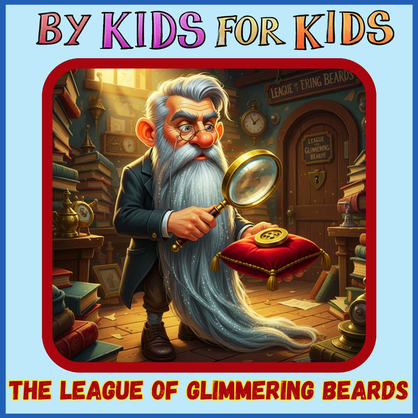 The League of the Glimmering Beards! Based on the Sherlock Holmes story, The Red-Headed League!