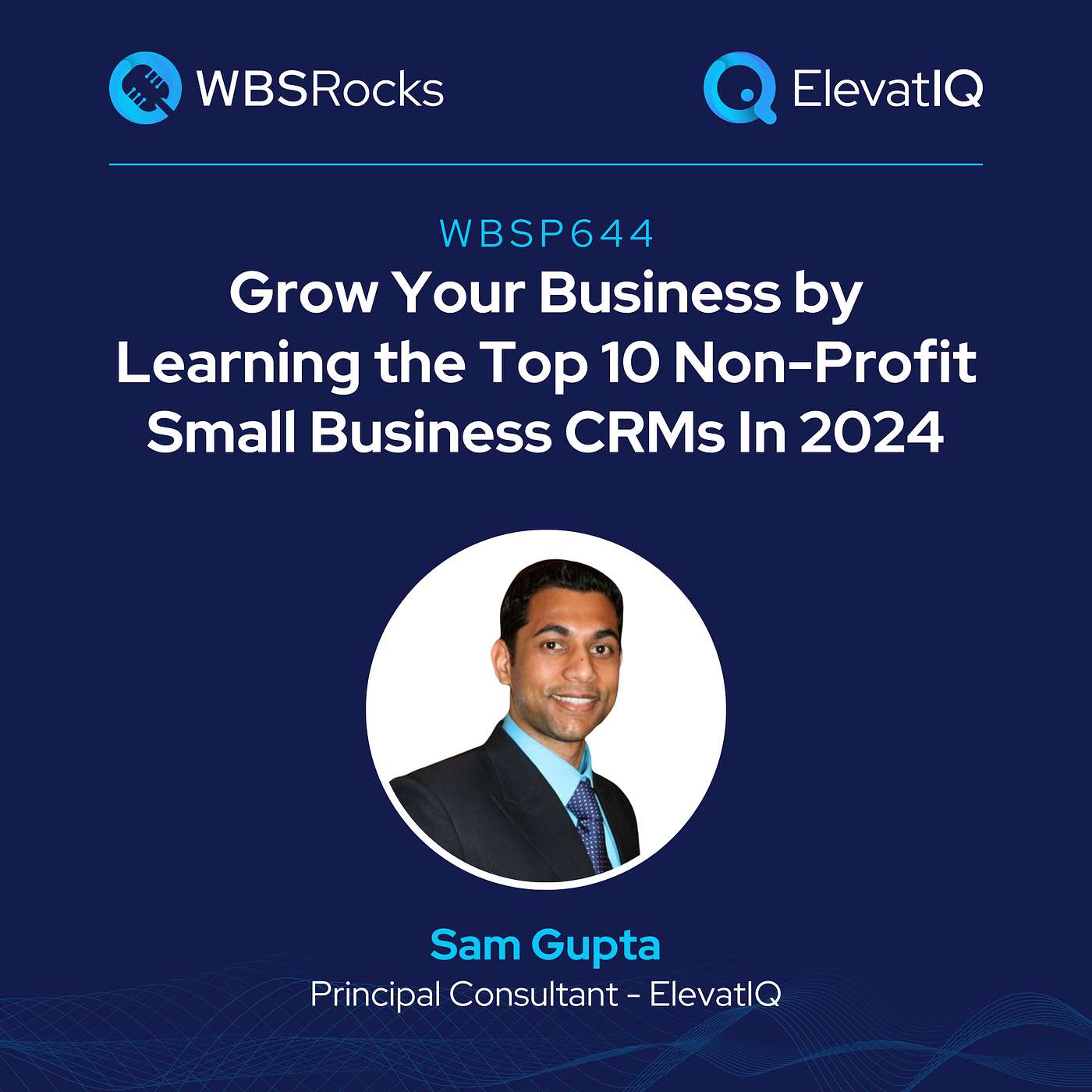 WBSP644: Grow Your Business by Learning the Top 10 Non-Profit Small Business CRMs In 2024 w/ Sam Gupta