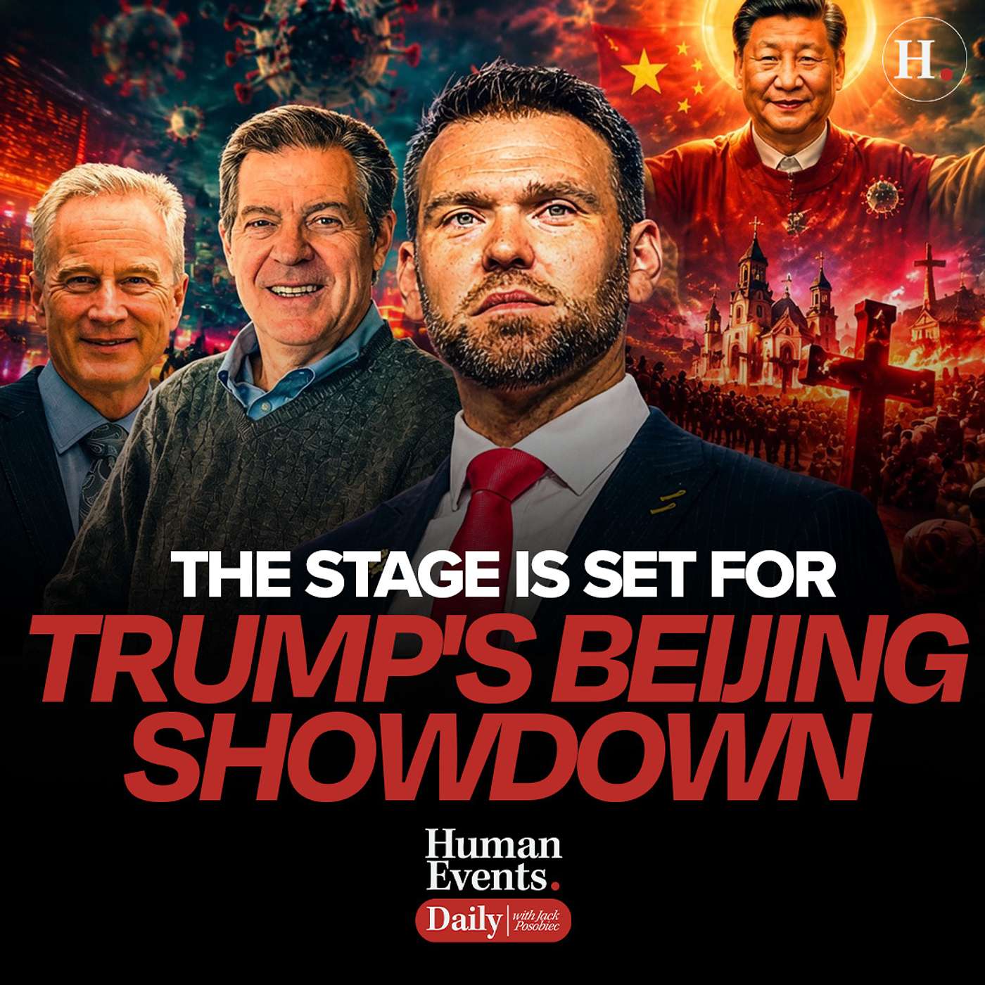 THE STAGE IS SET FOR TRUMP'S BEIJING SHOWDOWN