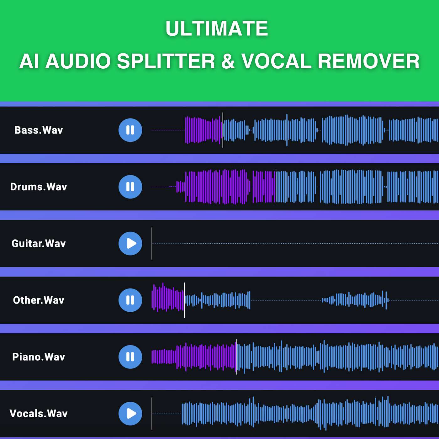 High-Quality AI Audio Stem Splitter – Professional Vocal Remover for Remixing & Music Production episode artwork