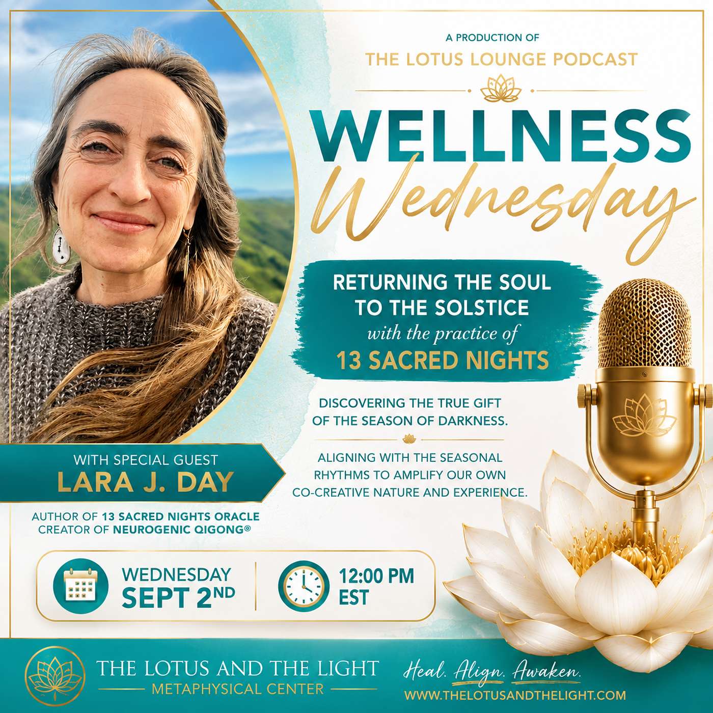 Wellness Wednesday: Returning the Soul to the Solstice with Lara J. Day episode artwork