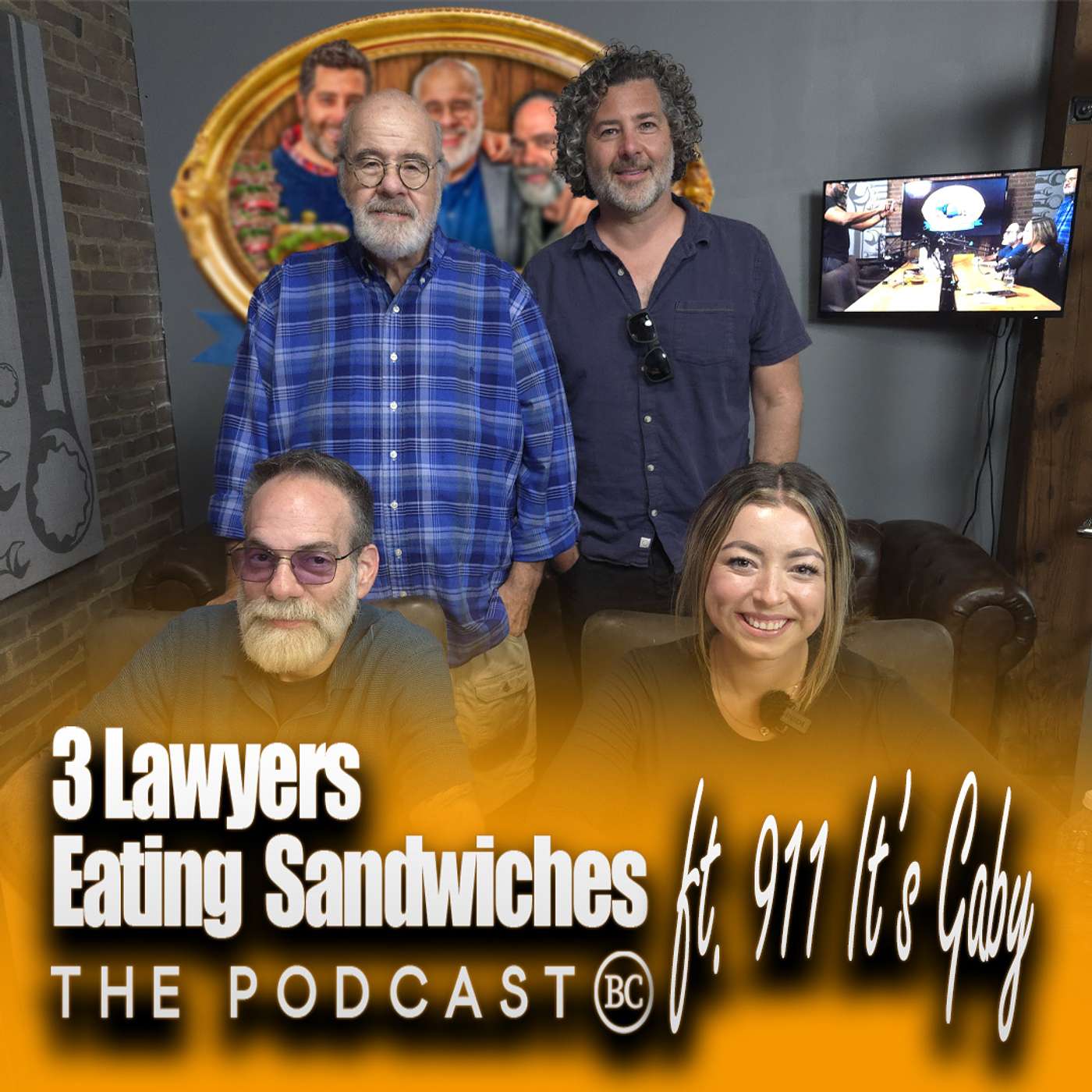3 Lawyers Eating Sandwiches: The Podcast | Jack Stack ft. 911 It's Gaby episode artwork