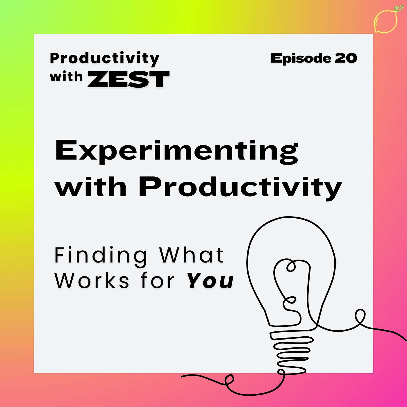 Productivity with Zest