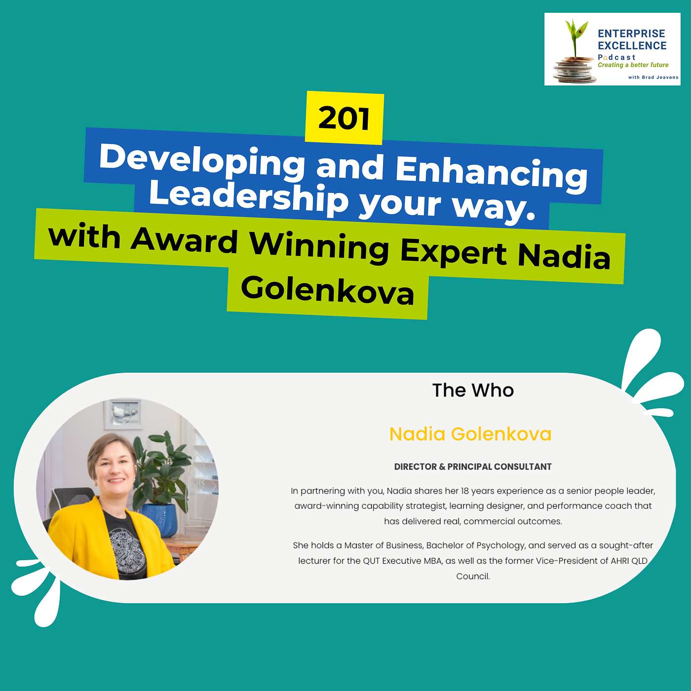 Enterprise Excellence Podcast with Brad Jeavons