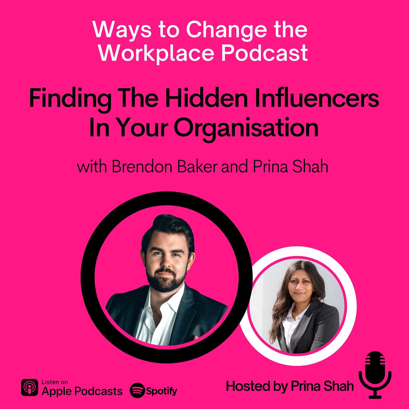 60. Finding The Hidden Influencers In Your Organization with Brendon Baker and Prina Shah episode artwork