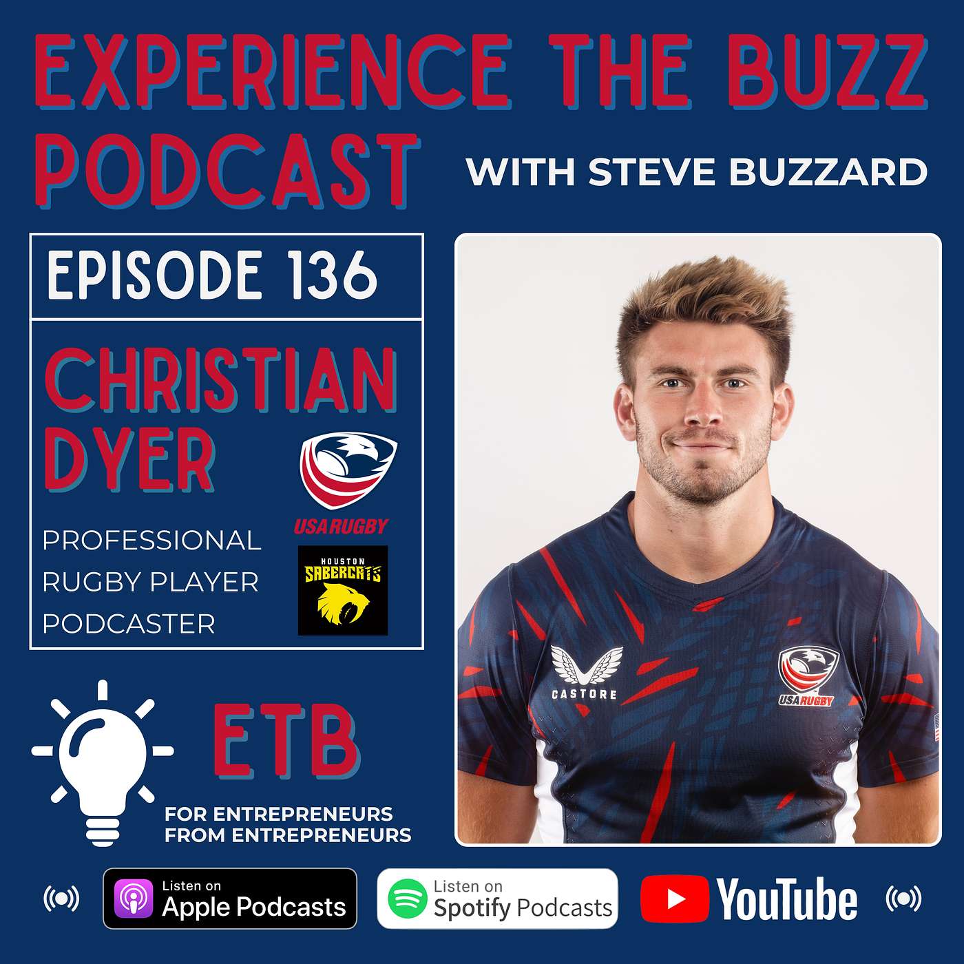 No. 136 - CHRISTIAN DYER | Professional Rugby Player + Podcaster