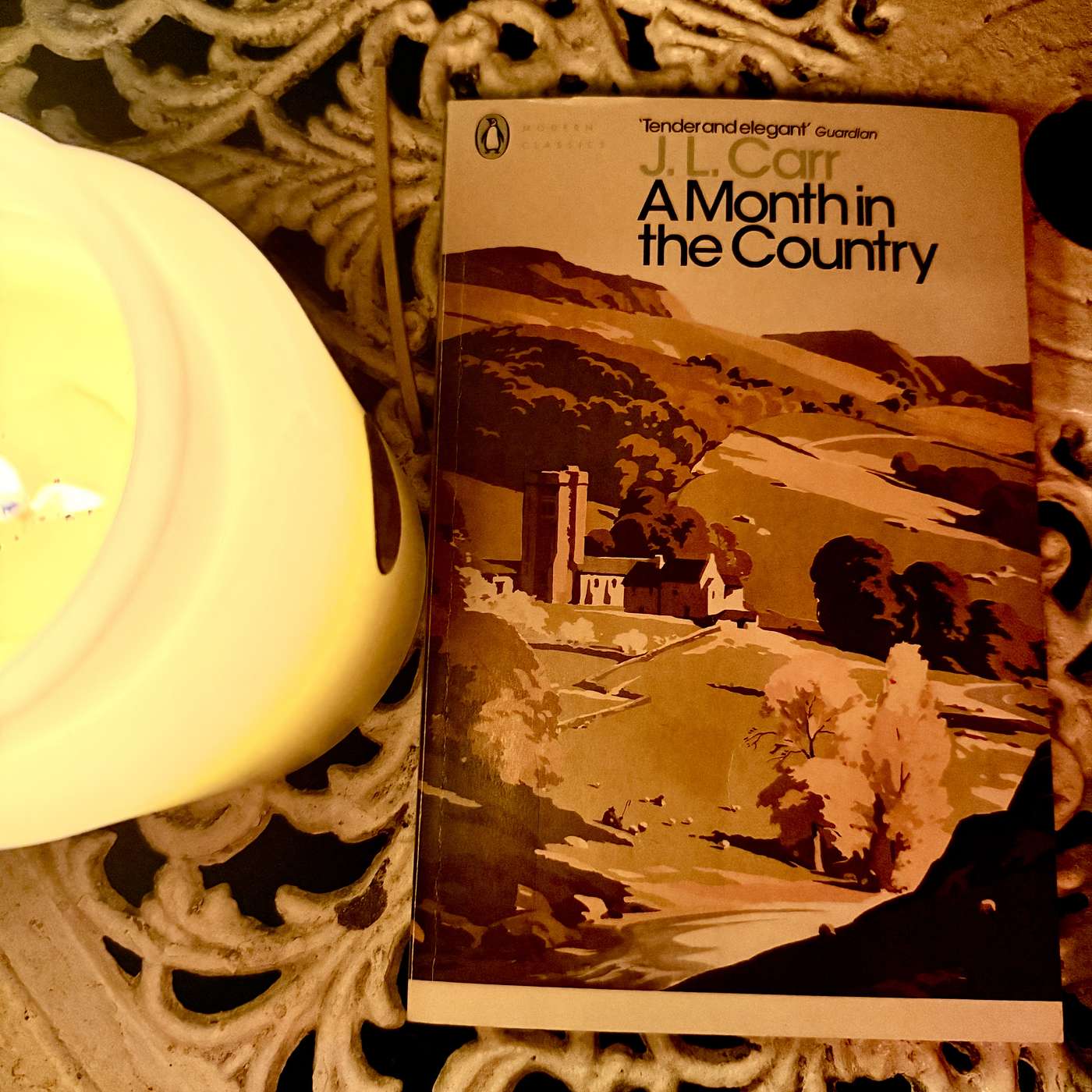 A Month in the Country and Half a Dozen books tonight.  Settle down and close your eyes 🤓