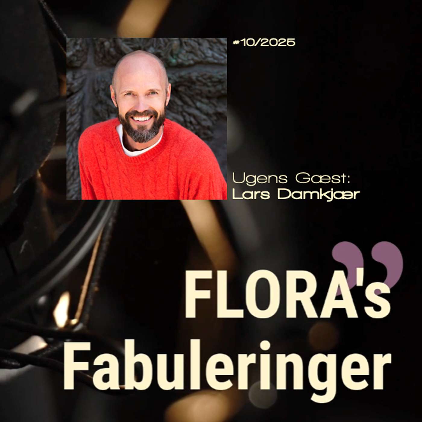 FLORA's Fabulering med Lars Damkjær - berigende samtaler med mennesker med noget på hjerte. FLORA's Fabulering med Lars Damkjær - berigende samtaler med mennesker med noget på hjerte.