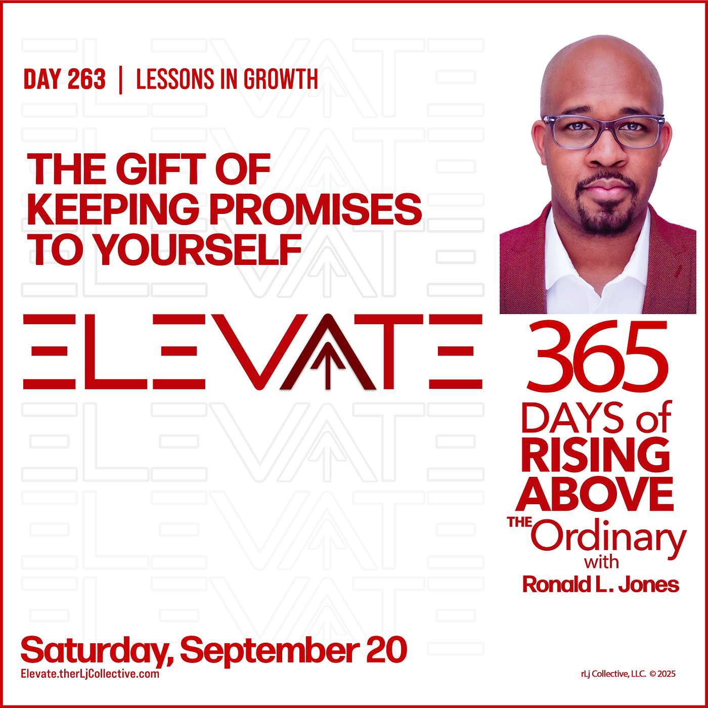 Day 263: The Gift of Keeping Promises to Yourself