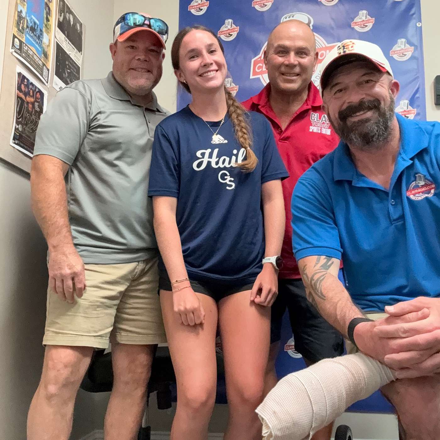 Clay County Sports Report: Guests St Johns Country Day Alumni Matthew and Rebecca Stratton and former Coach Greg Stratton episode artwork