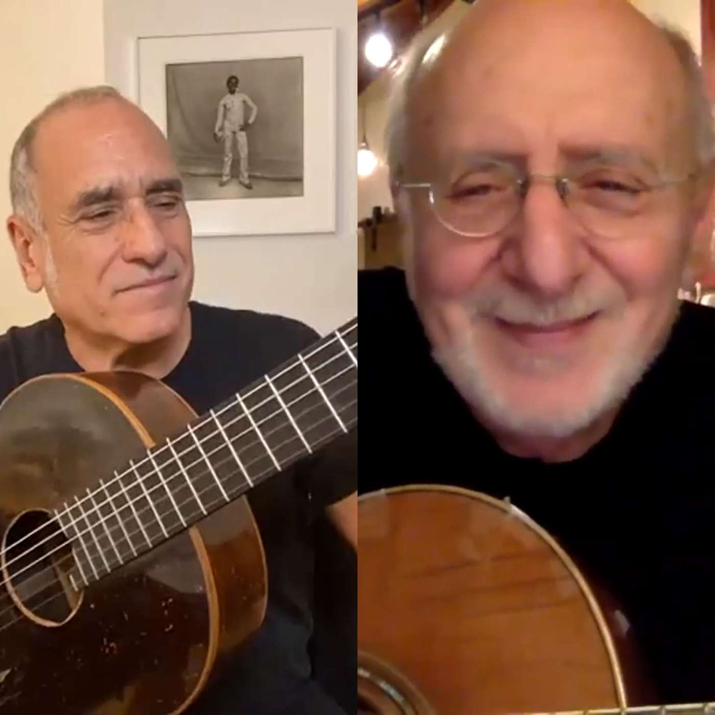 Israeli Troubador David Broza with Folk Legend Peter Yarrow