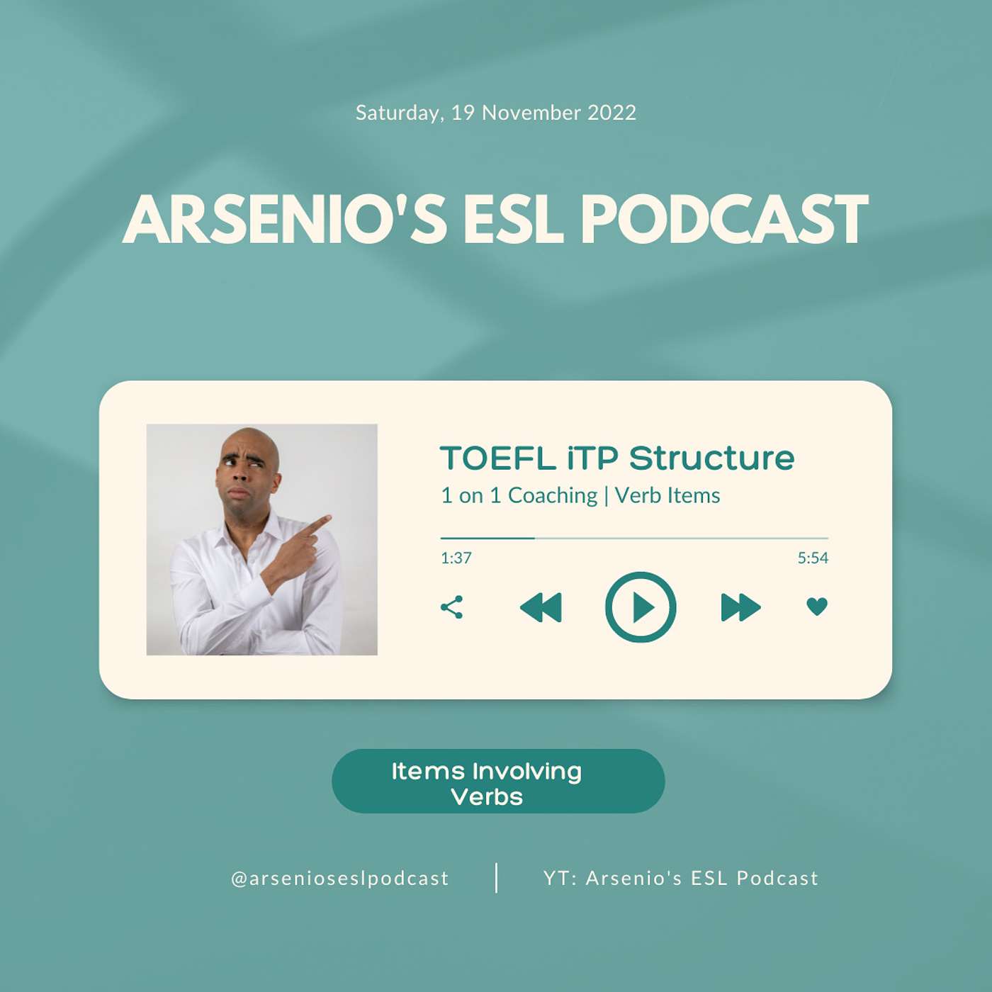 TOEFL iTP | 1 on 1 Coaching | Course Preview | Items Involving Verbs episode artwork