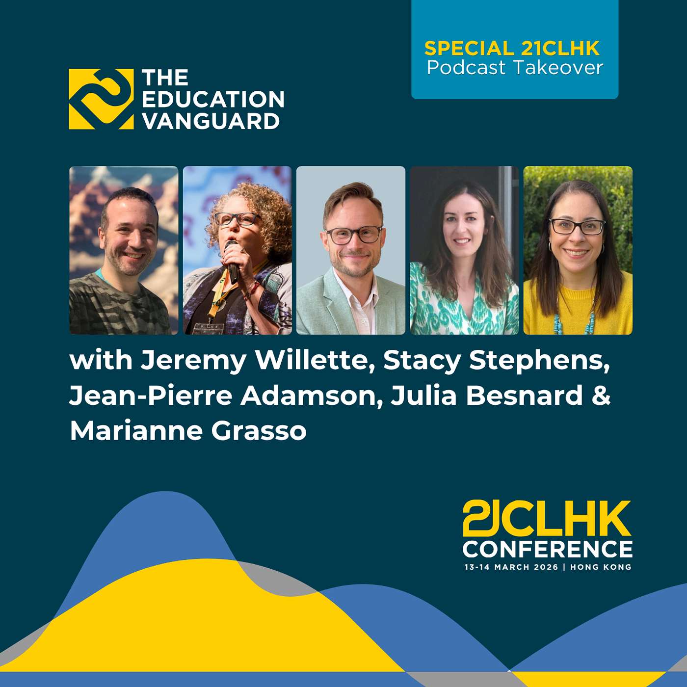 Panel Libraries without walls: Reinventing the Heart of the School with Jeremy Willette, Stacy Stephens, Jean-Pierre Adamson, Julia Besnard & Marianne Grasso episode artwork