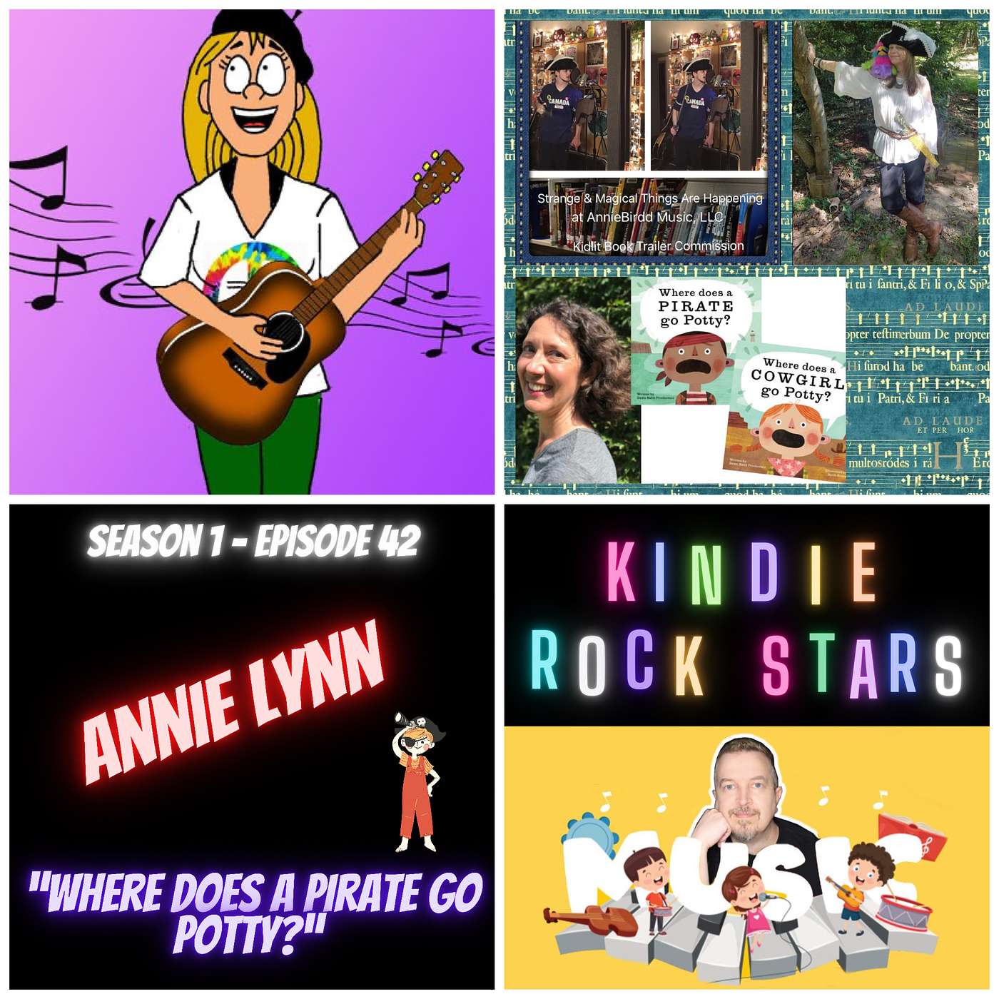 Ep 42 - ANNIE LYNN - Where Does a Pirate Go Potty?