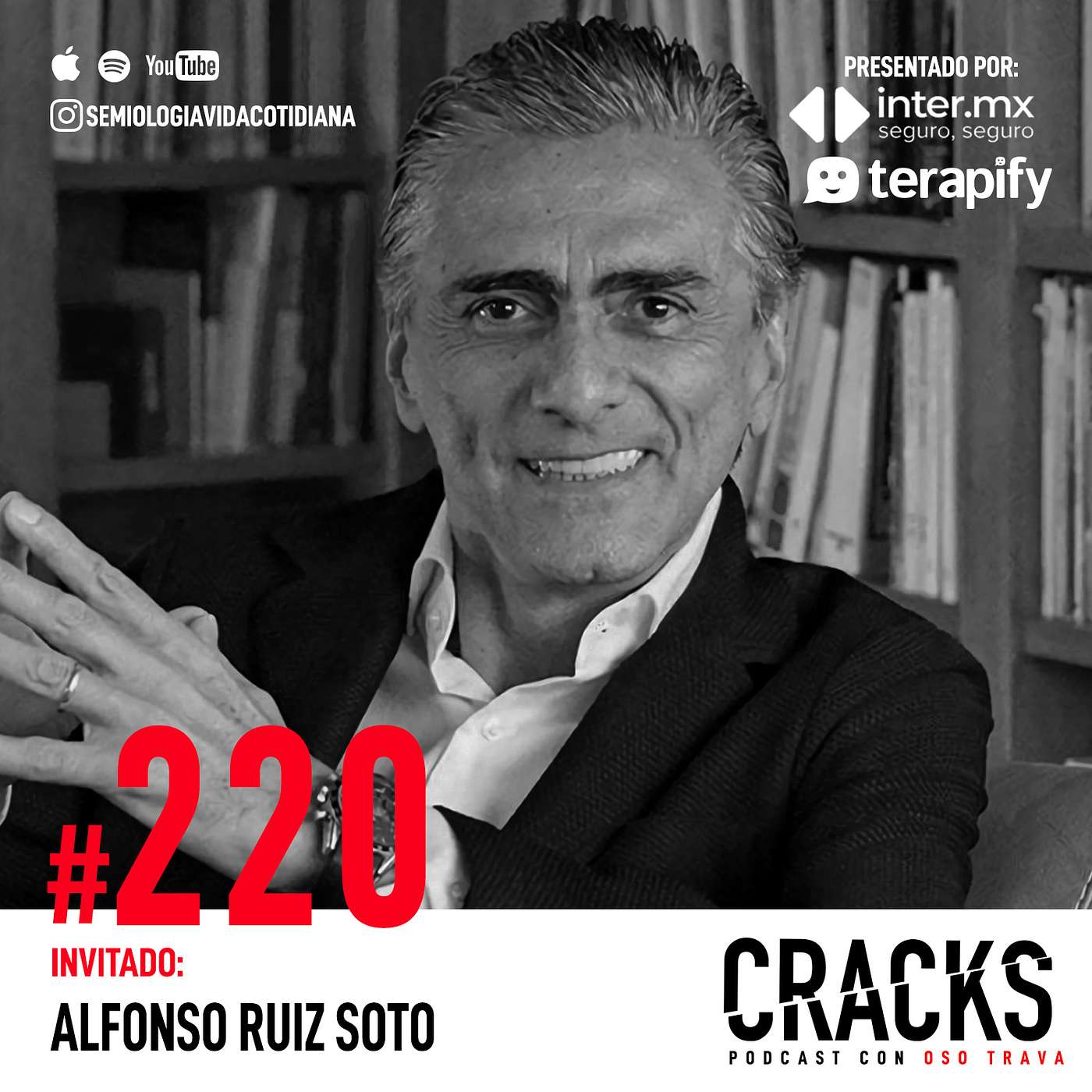 Transcripción de #220. Dr. Alfonso Ruiz Soto - Simbolismos, Reinterpretar  el Pasado y Descubrir tu Vocación - Cracks Podcast con Oso Trava