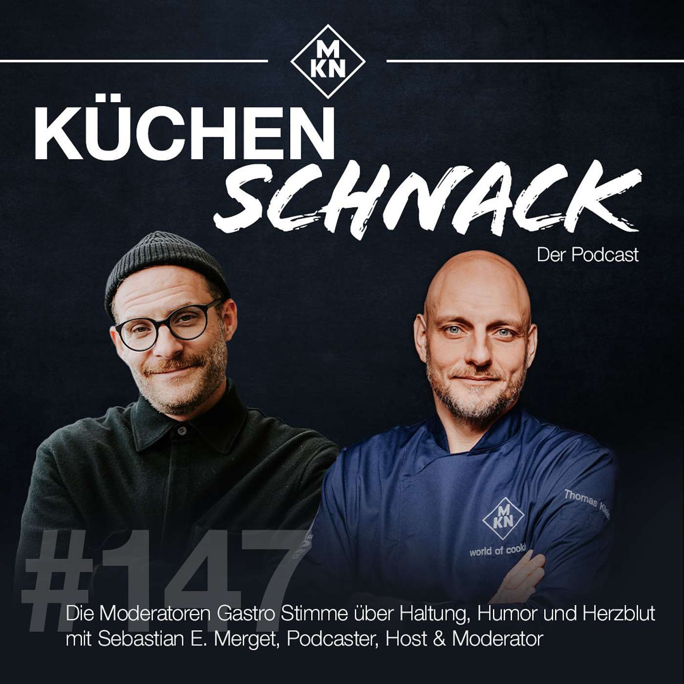 #147 Sebastian E. Merget 🍝 -  🎤 Die Moderatoren Gastro Stimme über Haltung, Humor und Herzblut 🐾