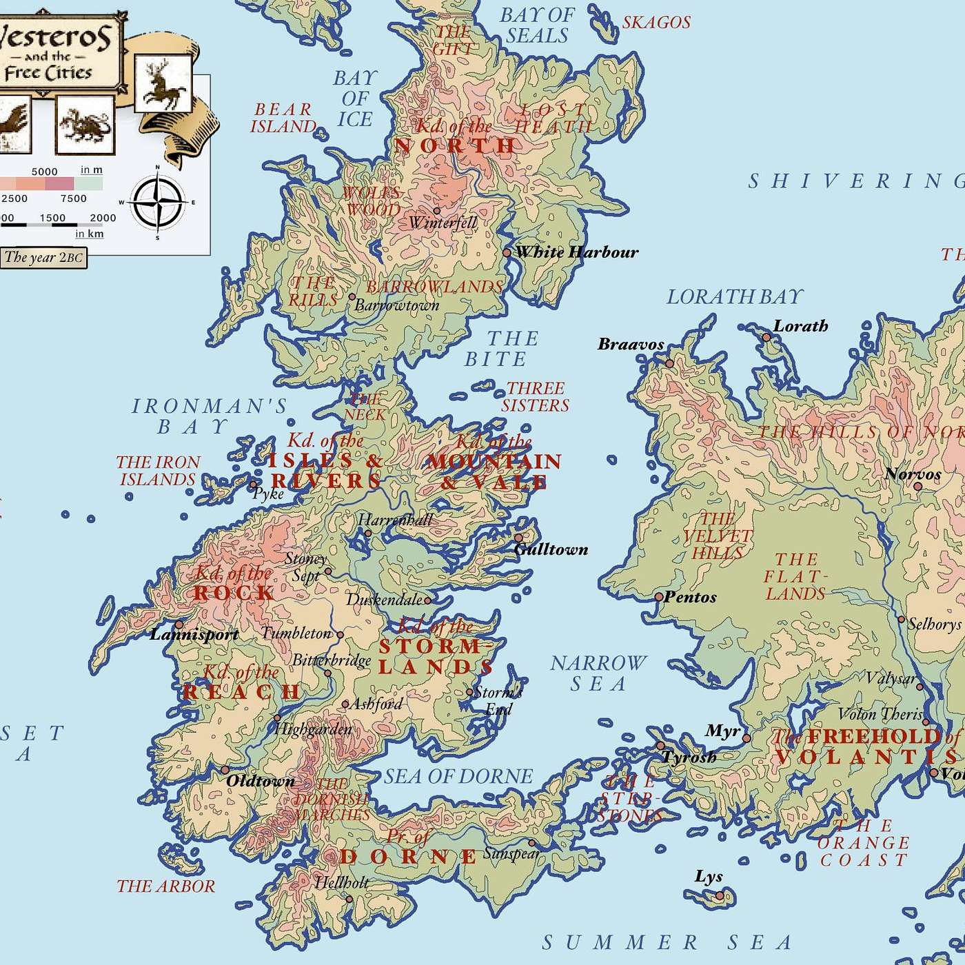 Game of Thrones: A History of Westeros