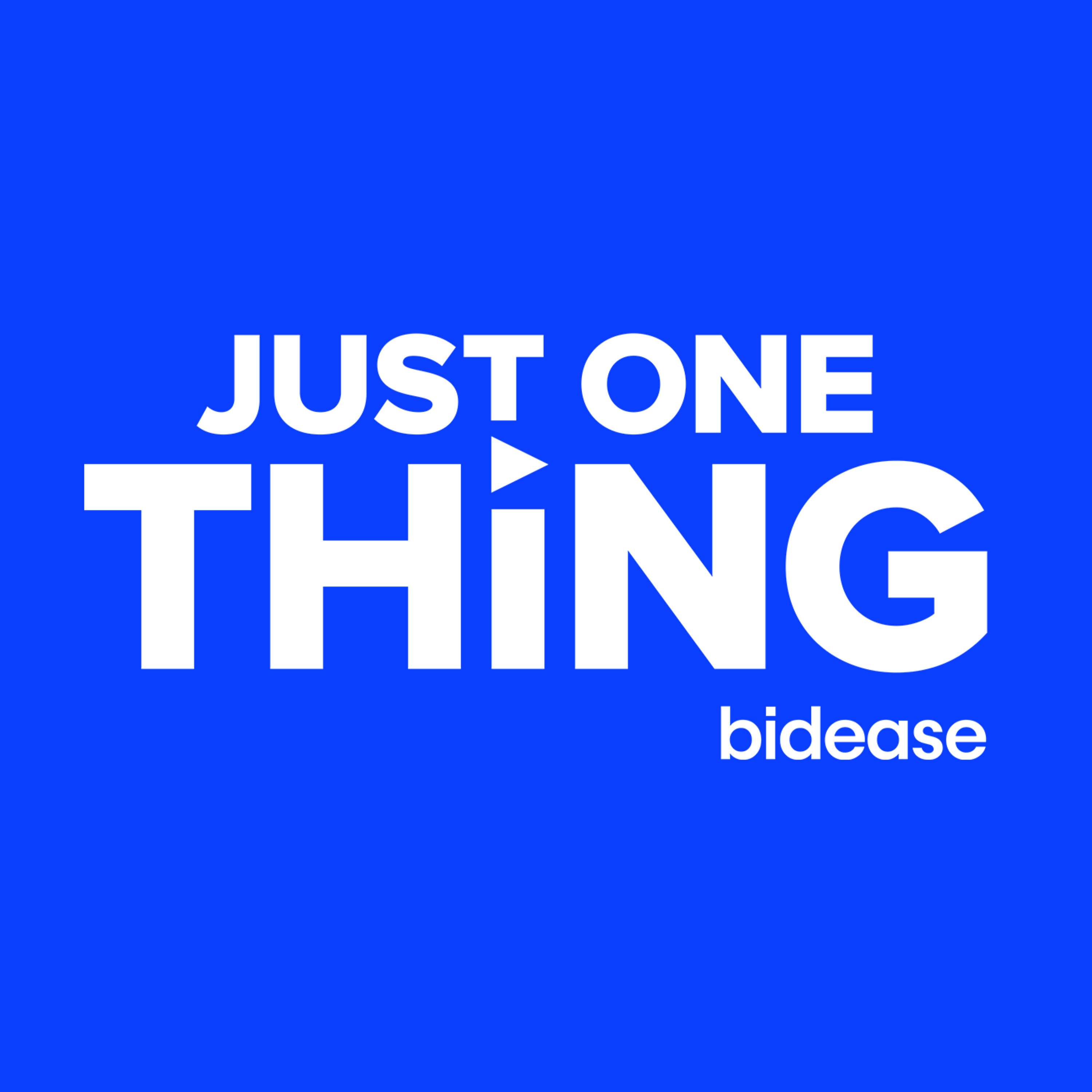 Just One Thing cover art