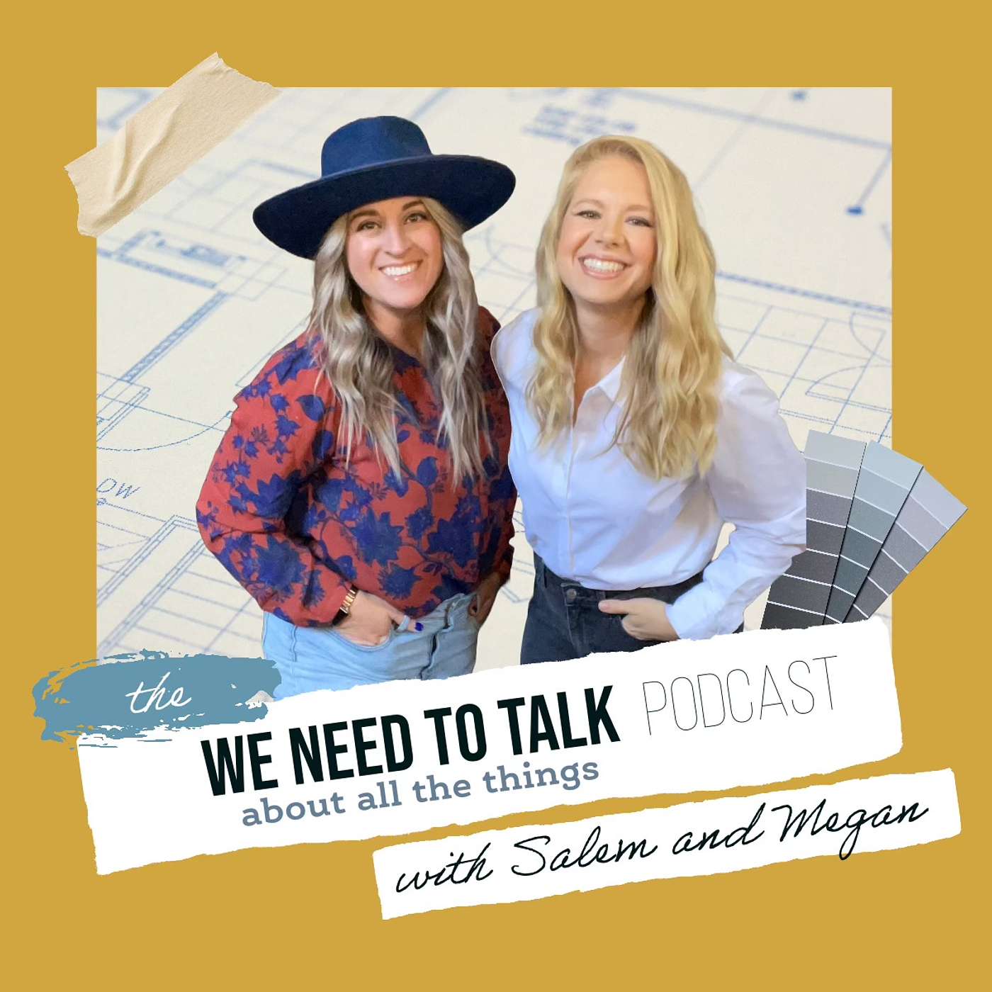 We Need to Talk - about all the things podcast artwork