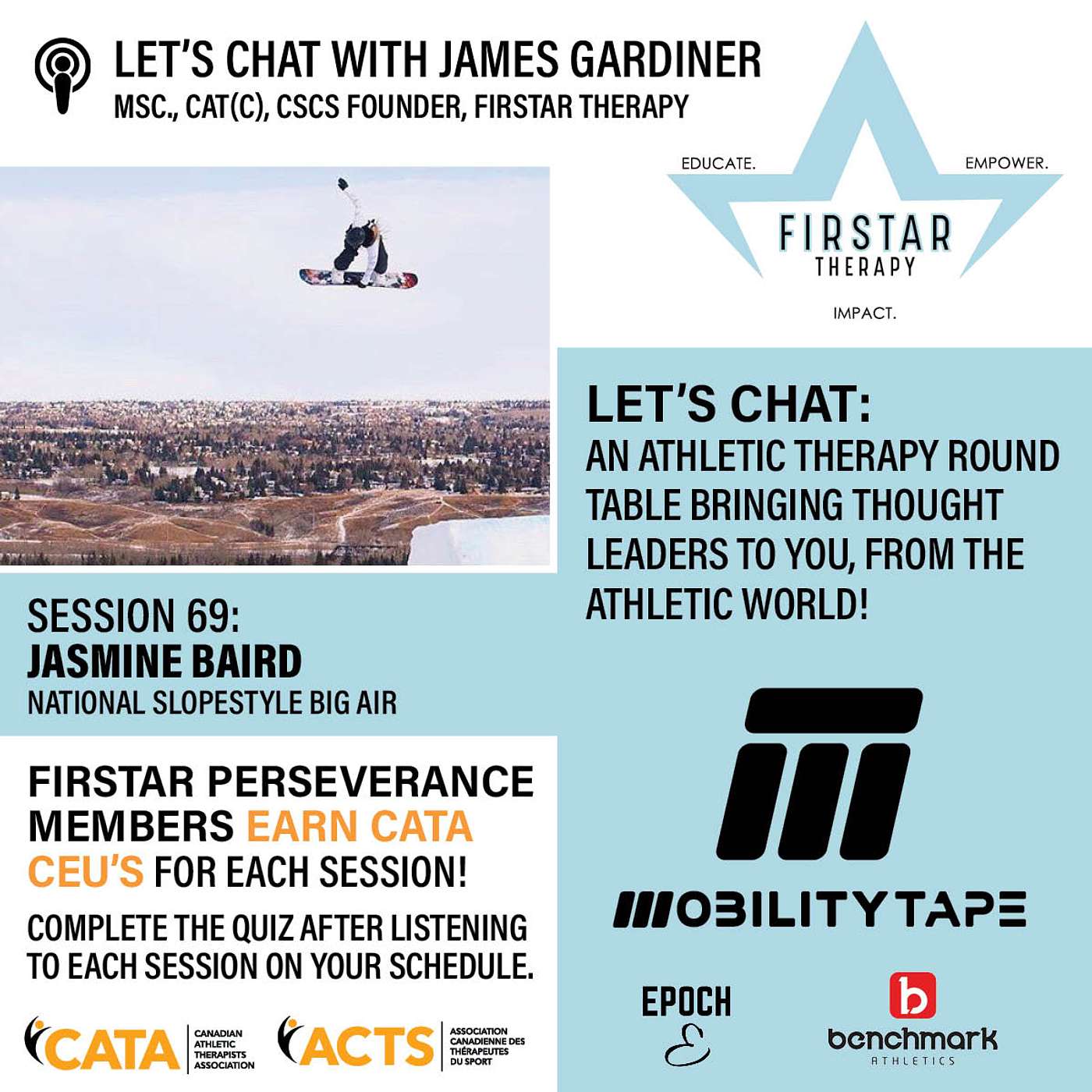 Session 69 (Apr 18 2021): Jasmine Baird, Canadian Snowboard team Slopestyle and Big Air             DROP INTO YOUR DREAM