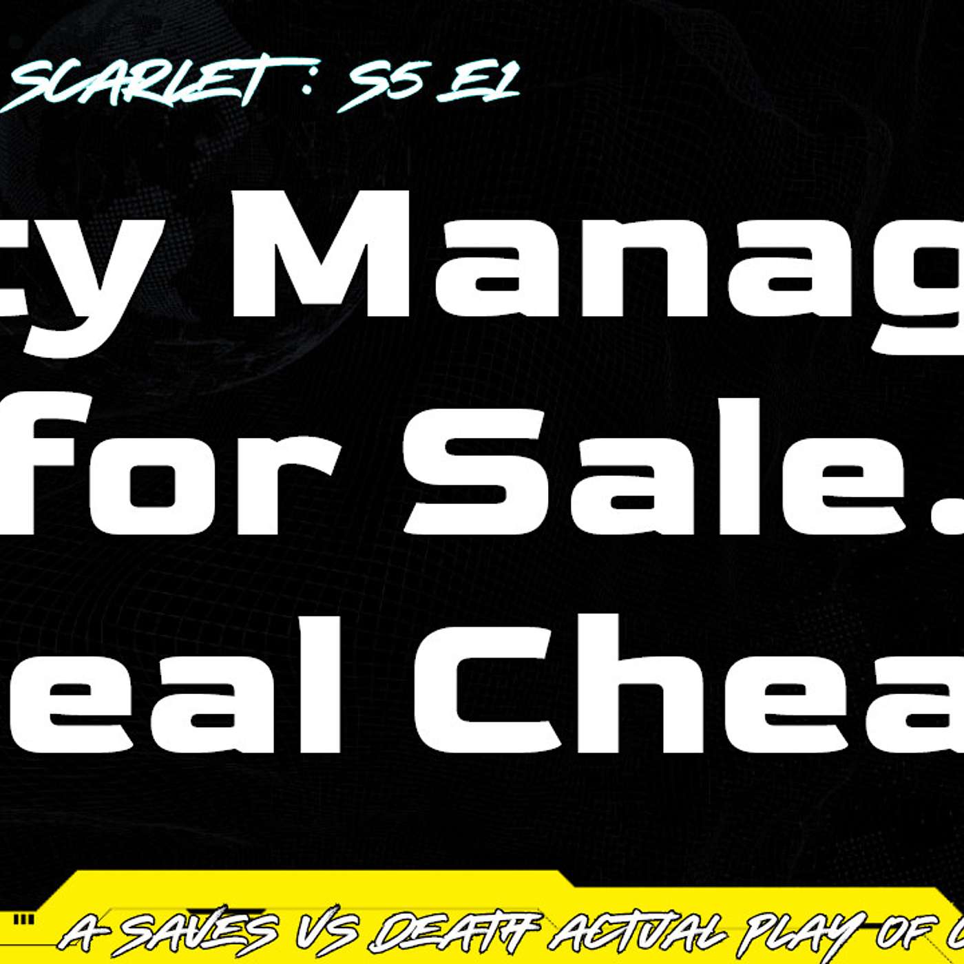 Cyberpunk RED Actual Play - S05E01 - City Manager for Sale #actualplay #cyberpunkred #twitch