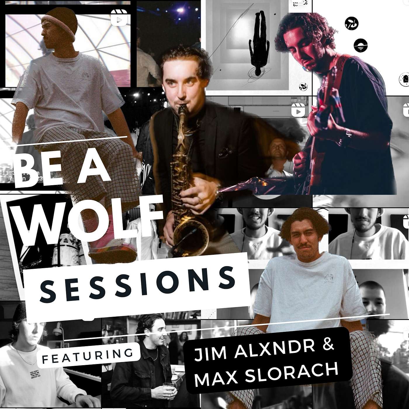 #39 - Bridging the Gap: Approaching Transitions and plugging in to Creative Energy | Be A Wolf - Sessions | Guest: Jim Alxndr  & Max Slorach [S39]