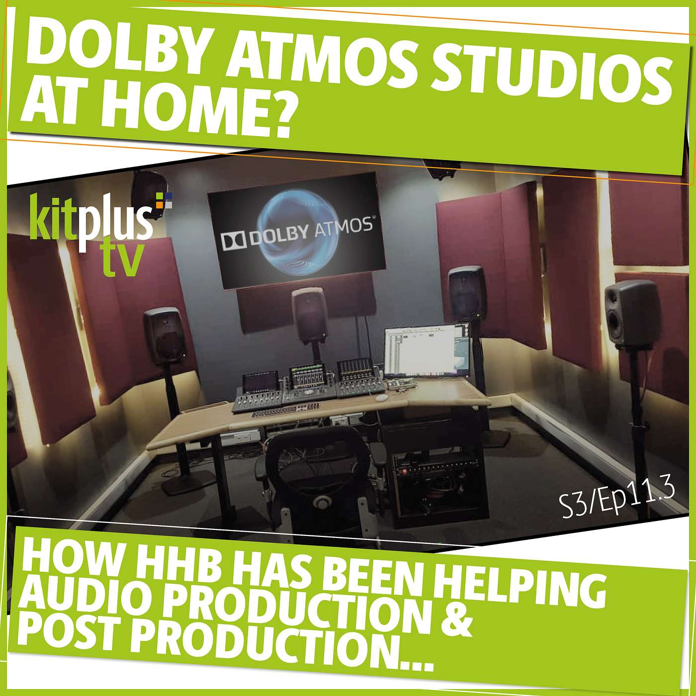 Why not install a Dobly Atmos Studio at your home?