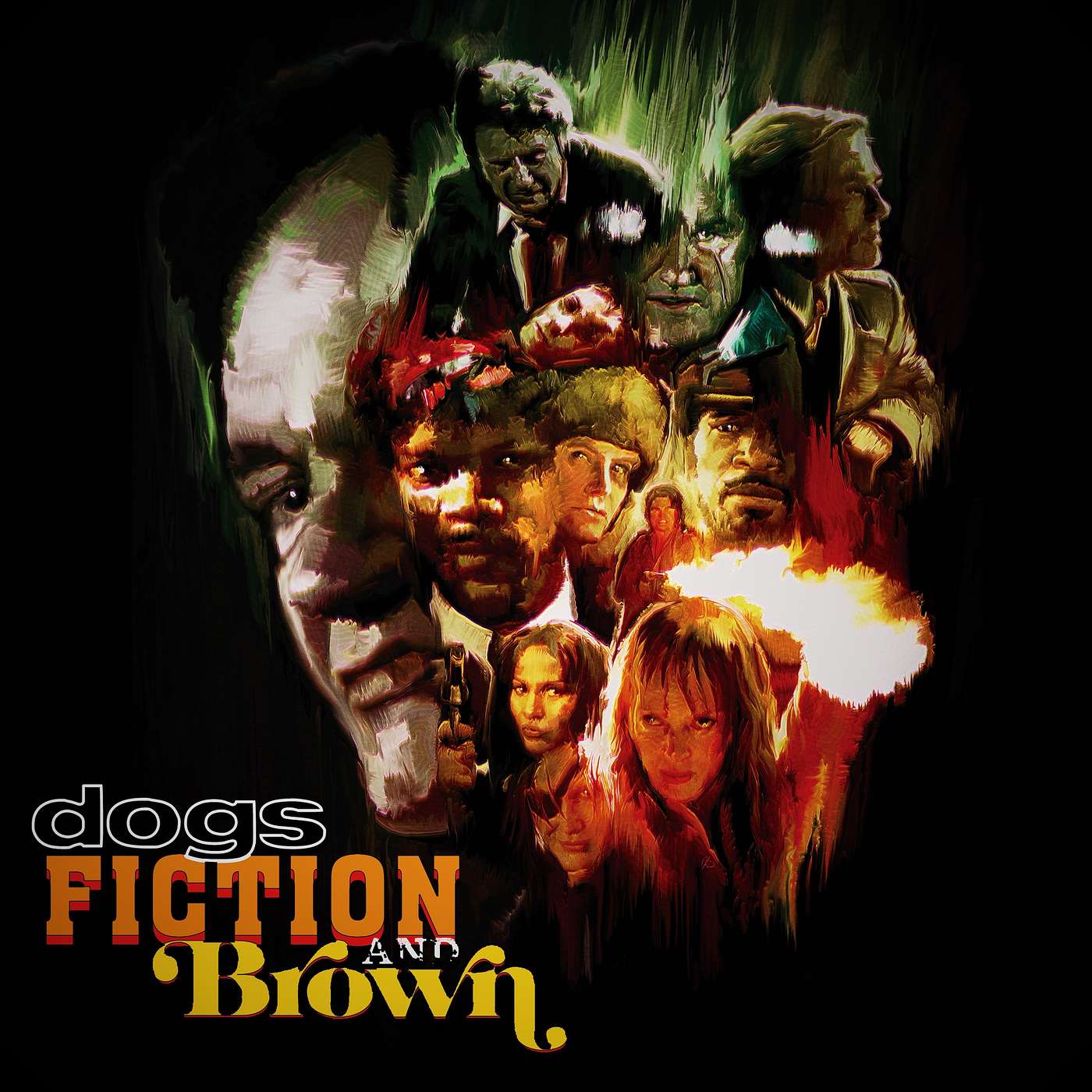 Dogs, Fiction, and Brown Podcast Artwork