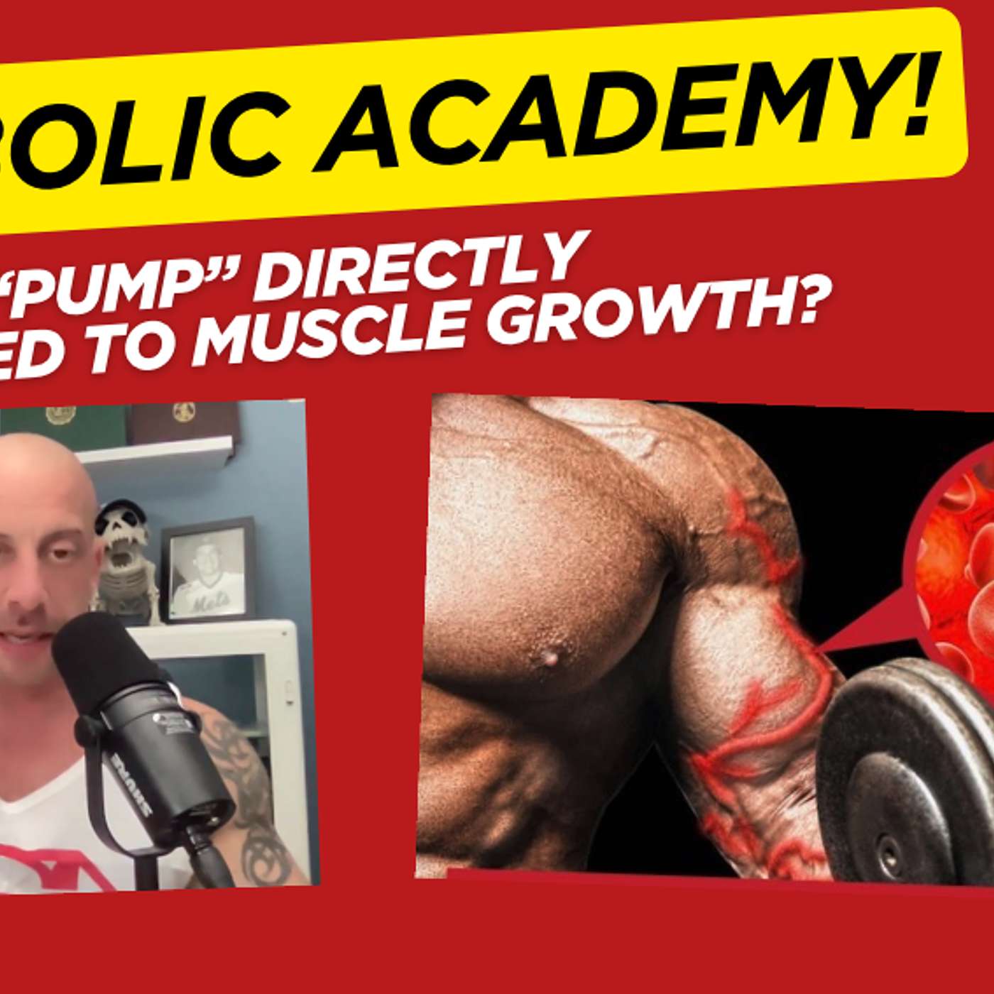 Anabolic Academy! Is the “pump” directly related to muscle growth? episode artwork