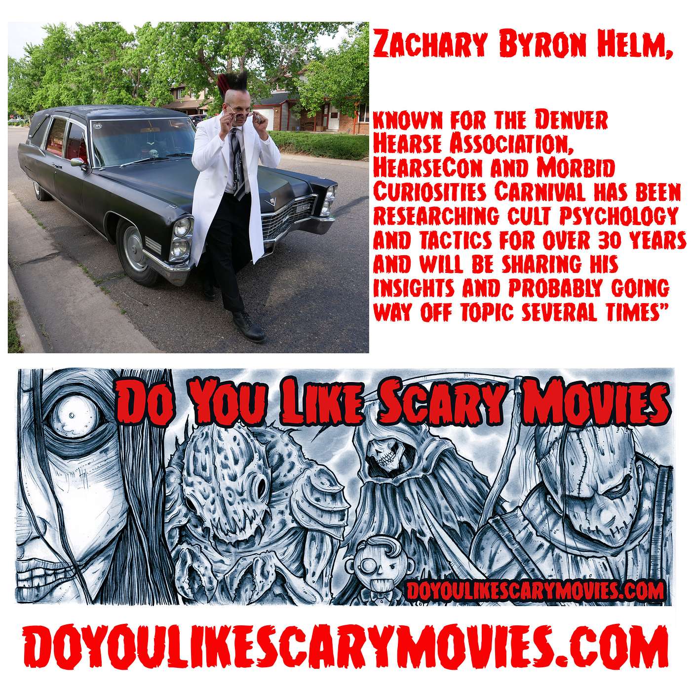 A fun talk about Cults and other bizarre things with Zach Helm