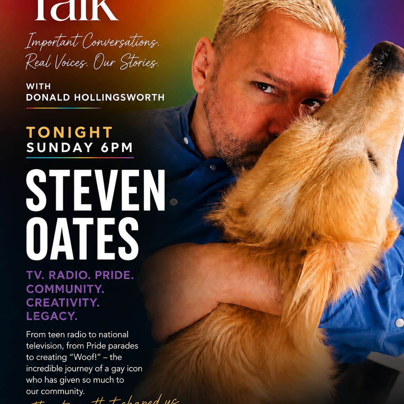 Steven Oats Takatāpui Talk episode artwork