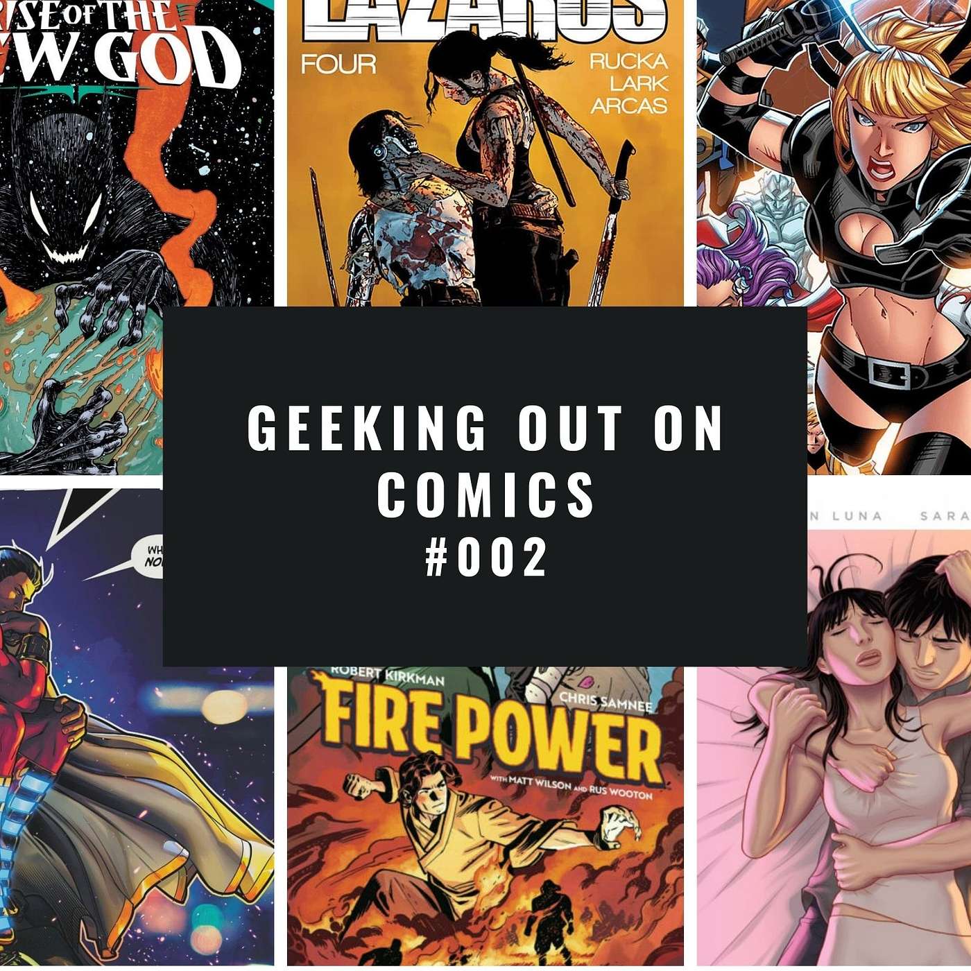 002 ...Comics including Dark Metal, Lazarus, Ale + Ada, Taskmaster and Firepower