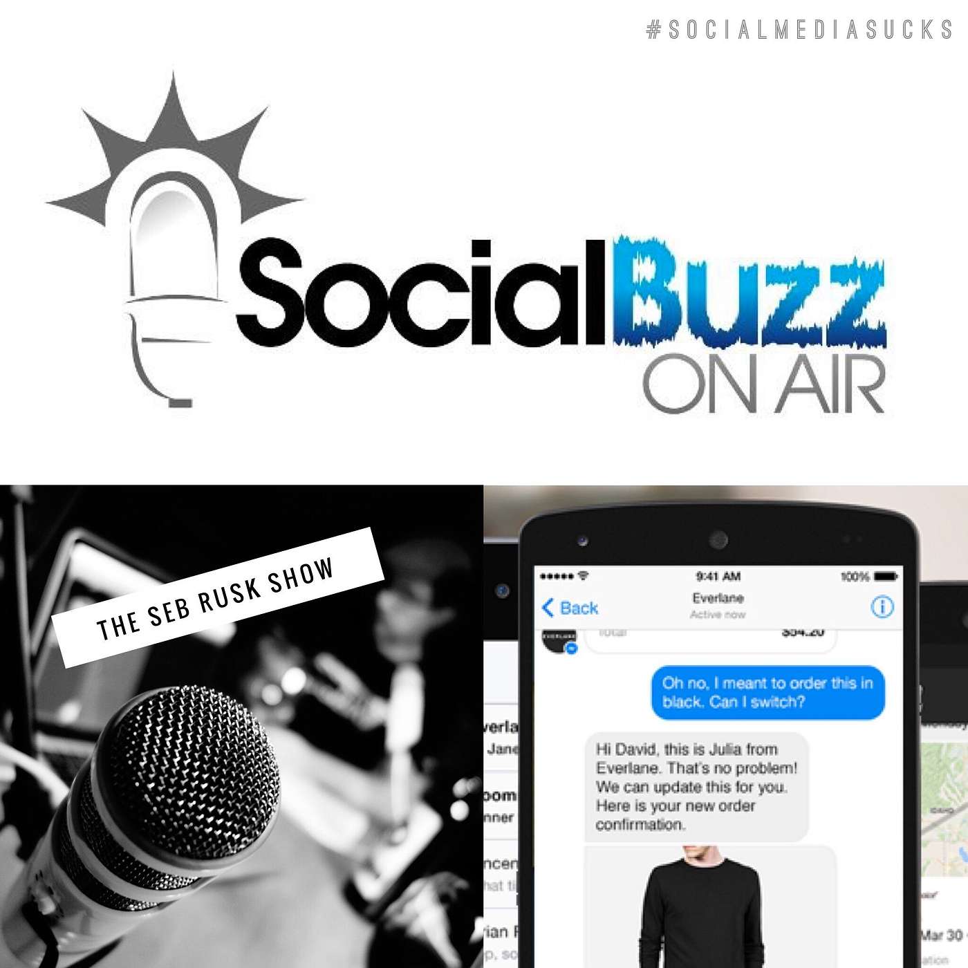 EPISODE 18: The Seb Rusk Show - Facebook Stories Facebook Messenger for Business episode artwork