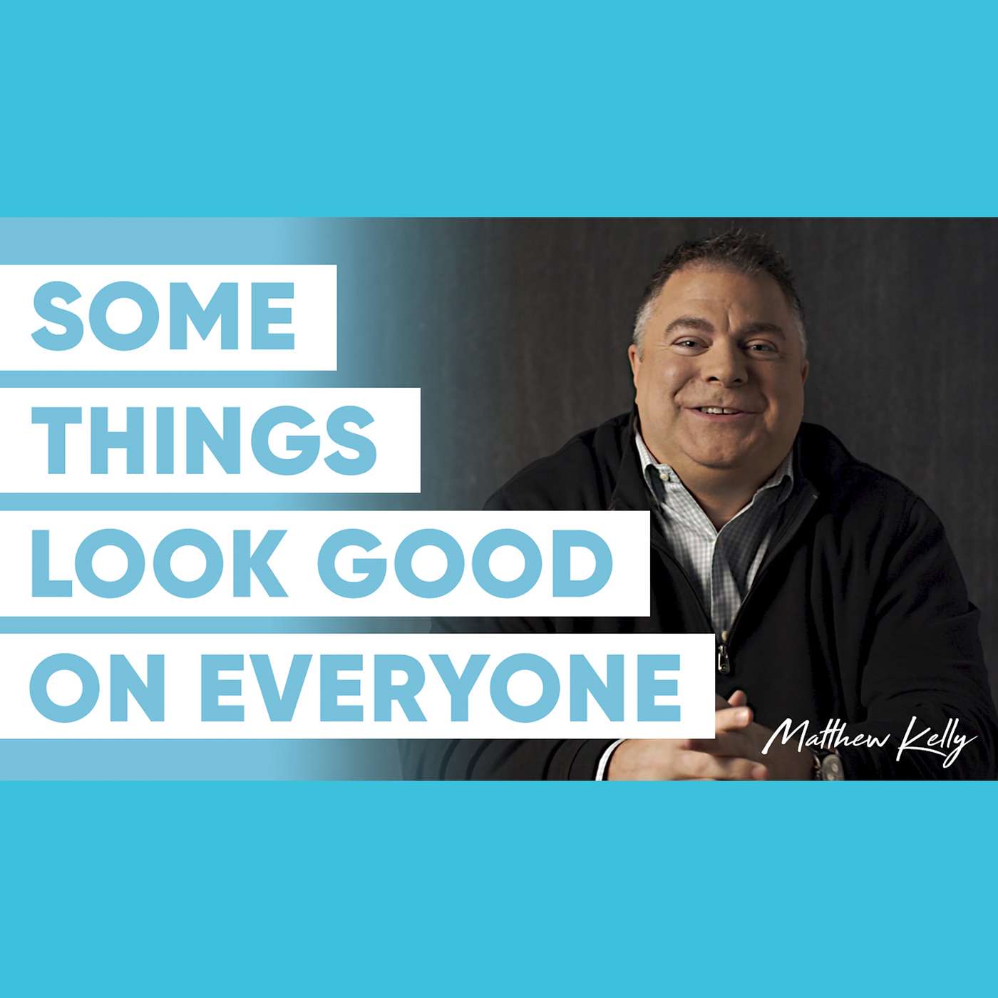 Generosity Looks Good on You - Matthew Kelly - 60 Second Wisdom