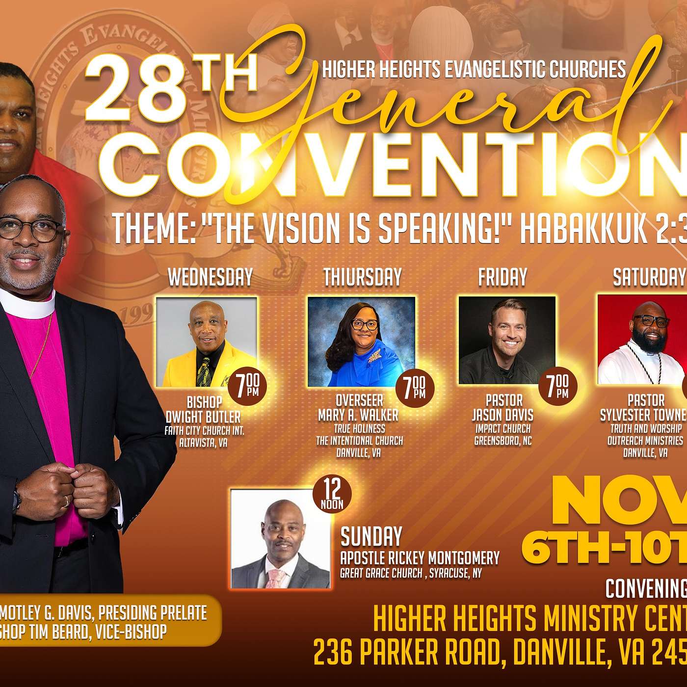 There is gonna be a turnaround / / Bishop Dwight Butler / / 28th General Convention episode artwork