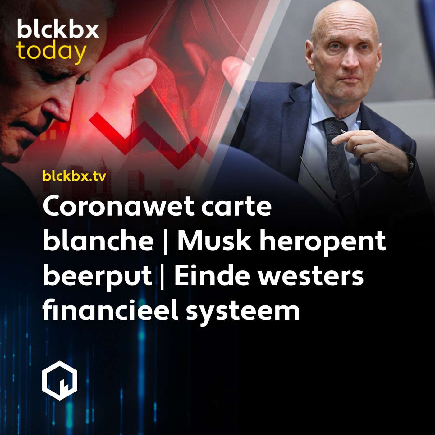 blckbx today #112: Coronawet carte blanche | Musk heropent beerput | Einde westers financieel systeem