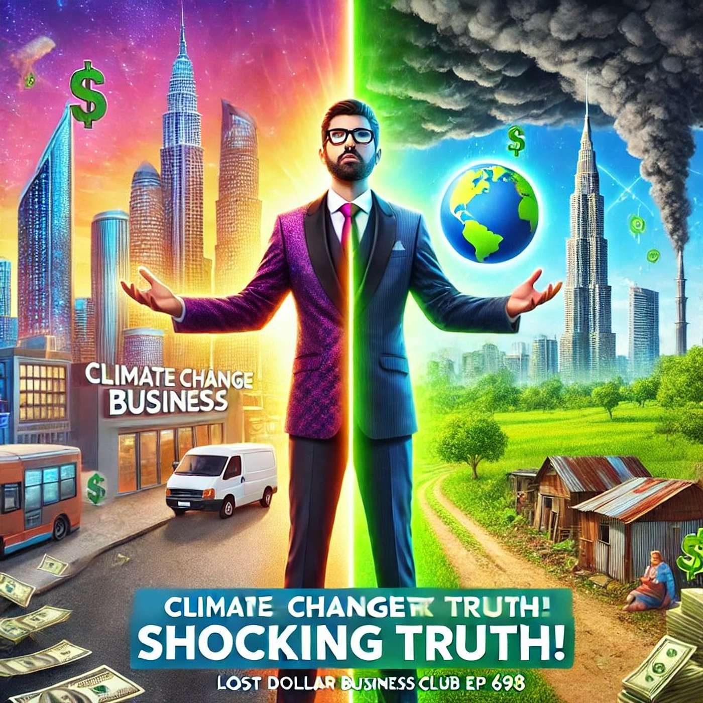 Climate Change Expert Shares Shocking Rich Cities vs Poor Cities Reality \ Lost Dollar Business Club Ep 698