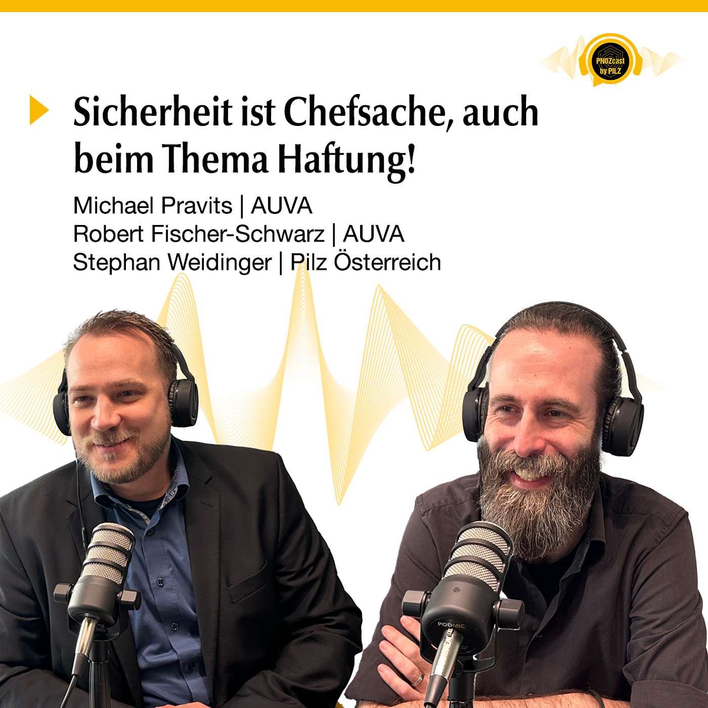 Der PNOZcast - das Akustikformat von Pilz Österreich