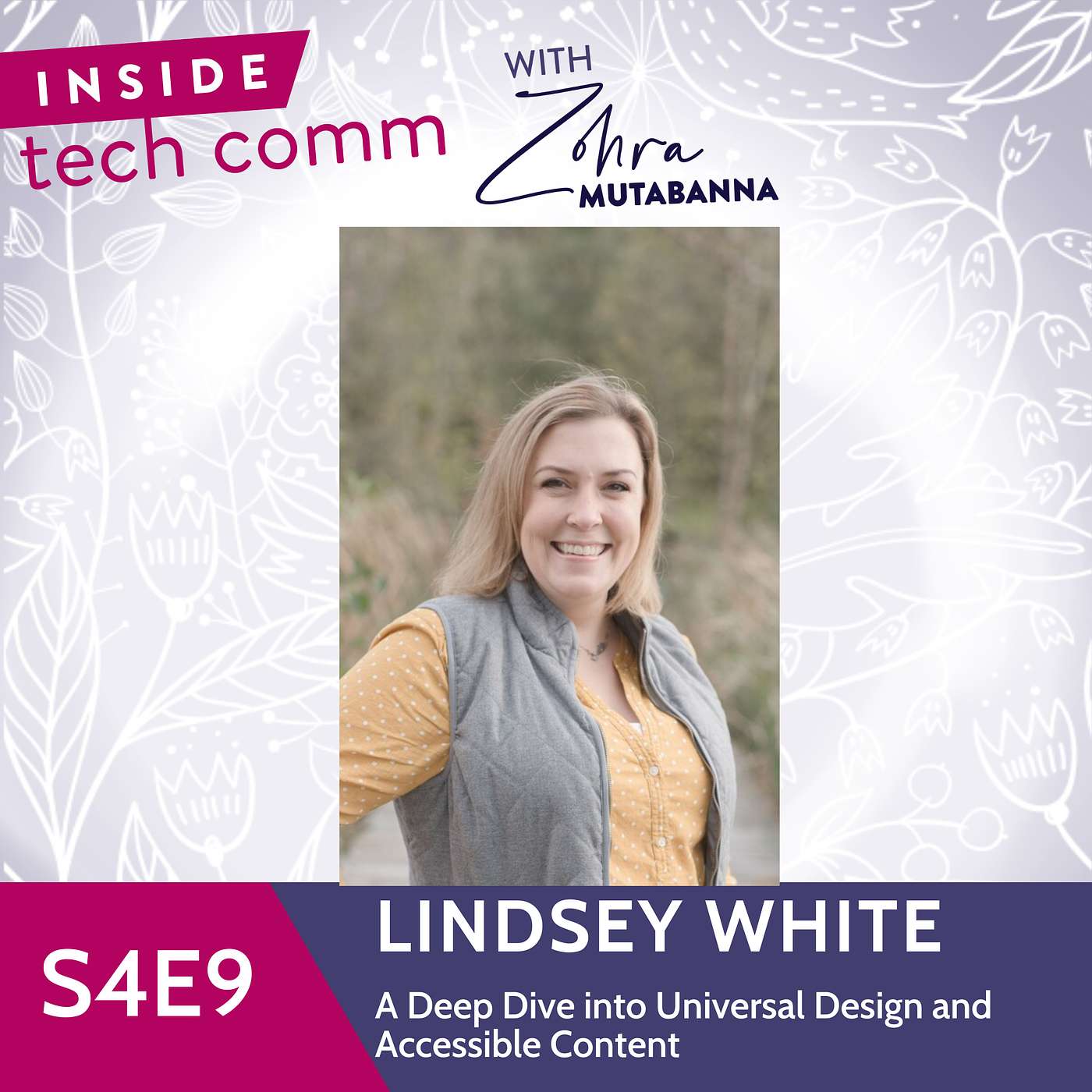 S4E9 A Deep Dive into Universal Design and Accessible Content with Lindsey White