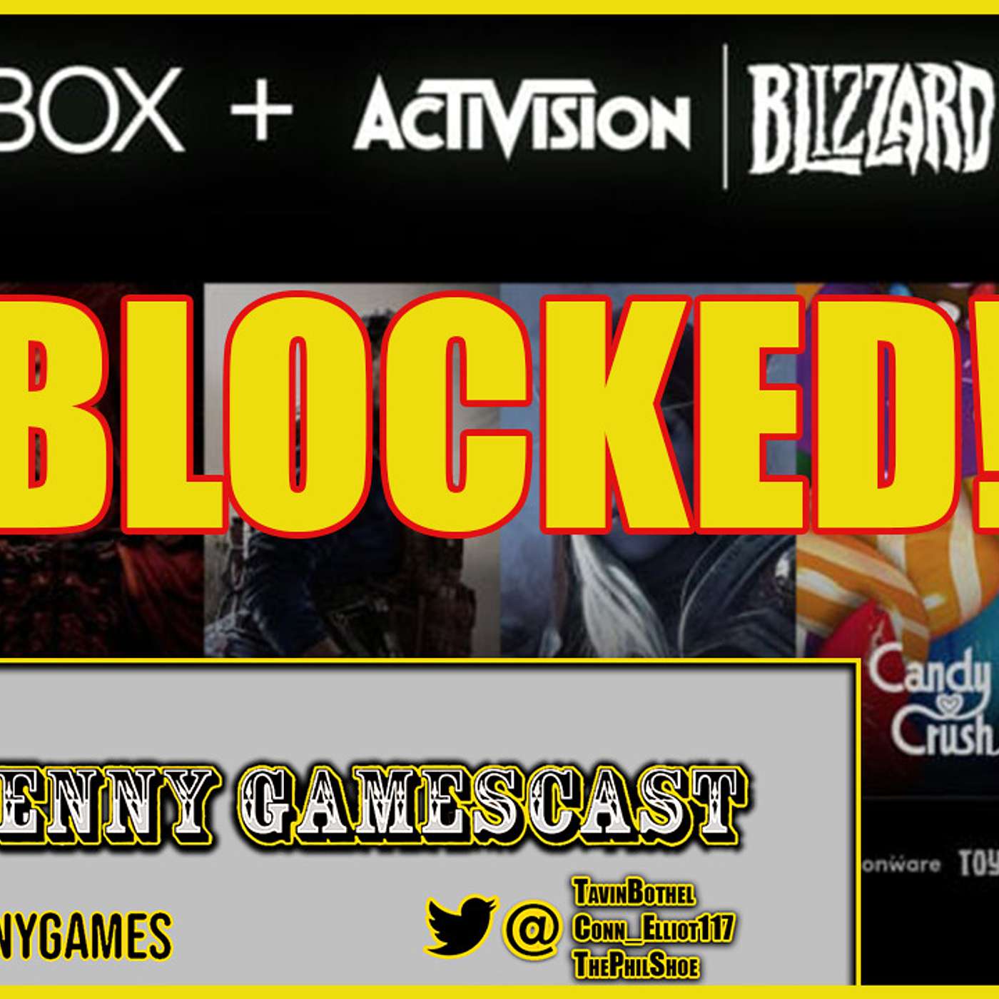 Activision Blizzard Deal BLOCKED! - Two Penny Gamescast Ep. 145