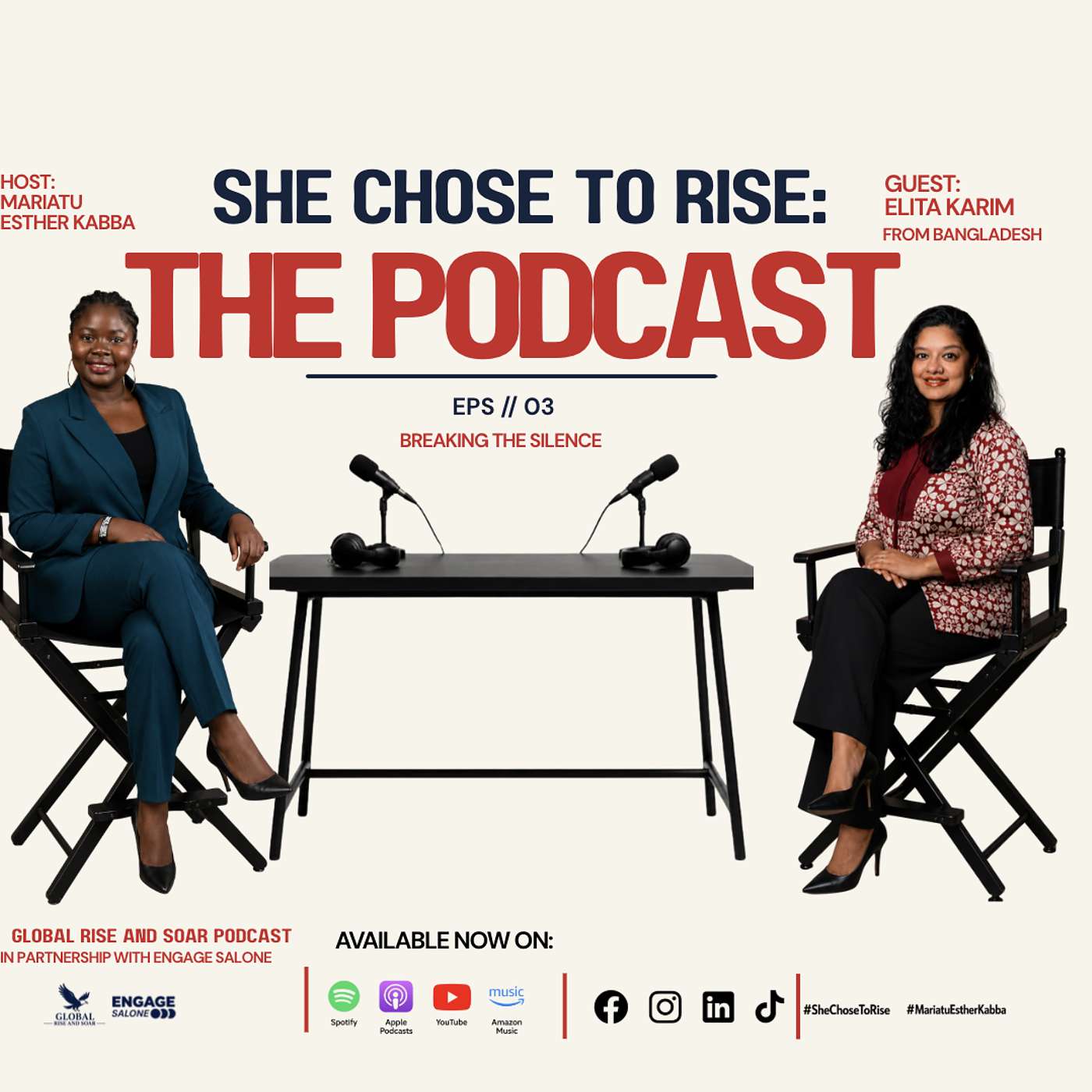 Breaking the Silence | She Chose to Rise: The Podcast
