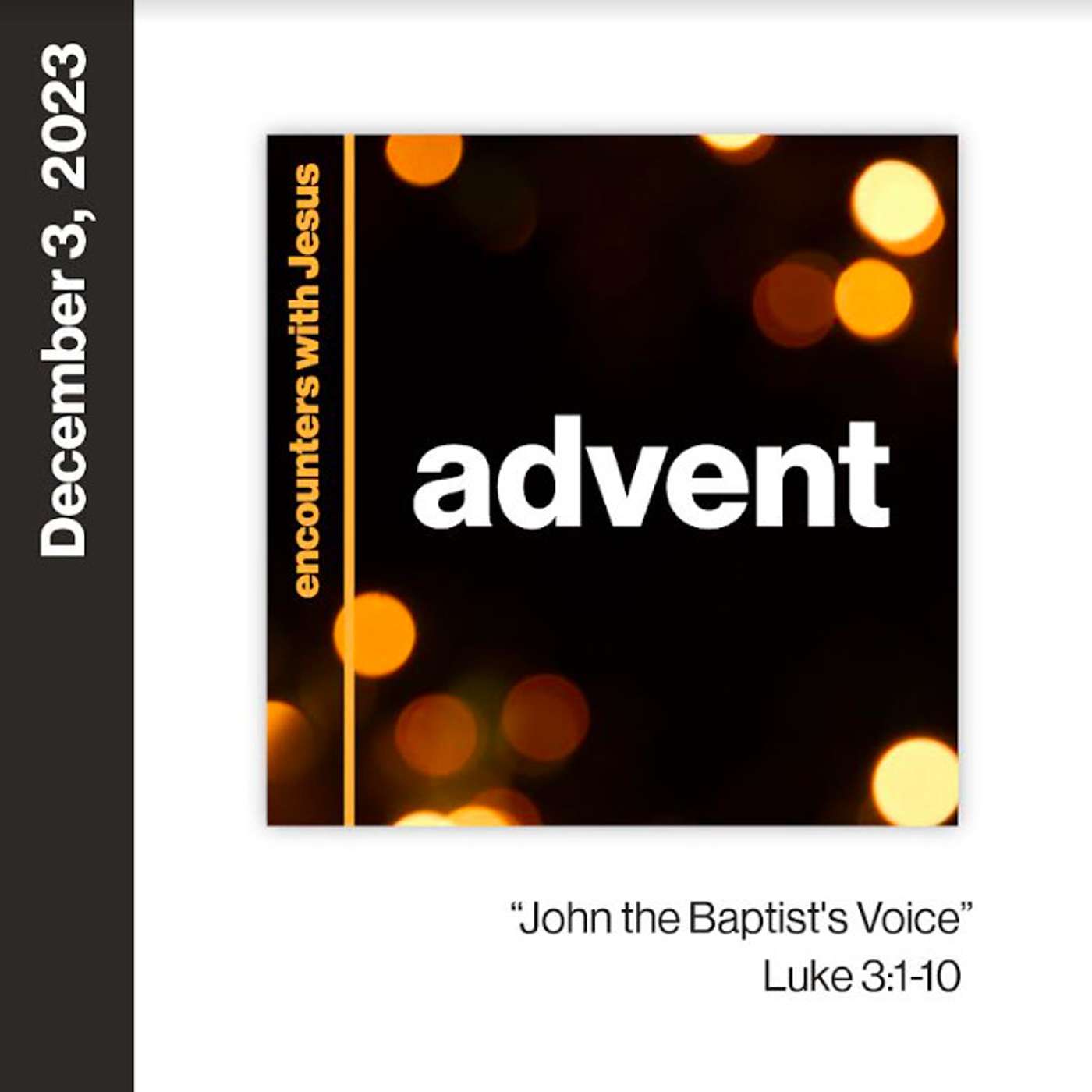 John the Baptist's Voice