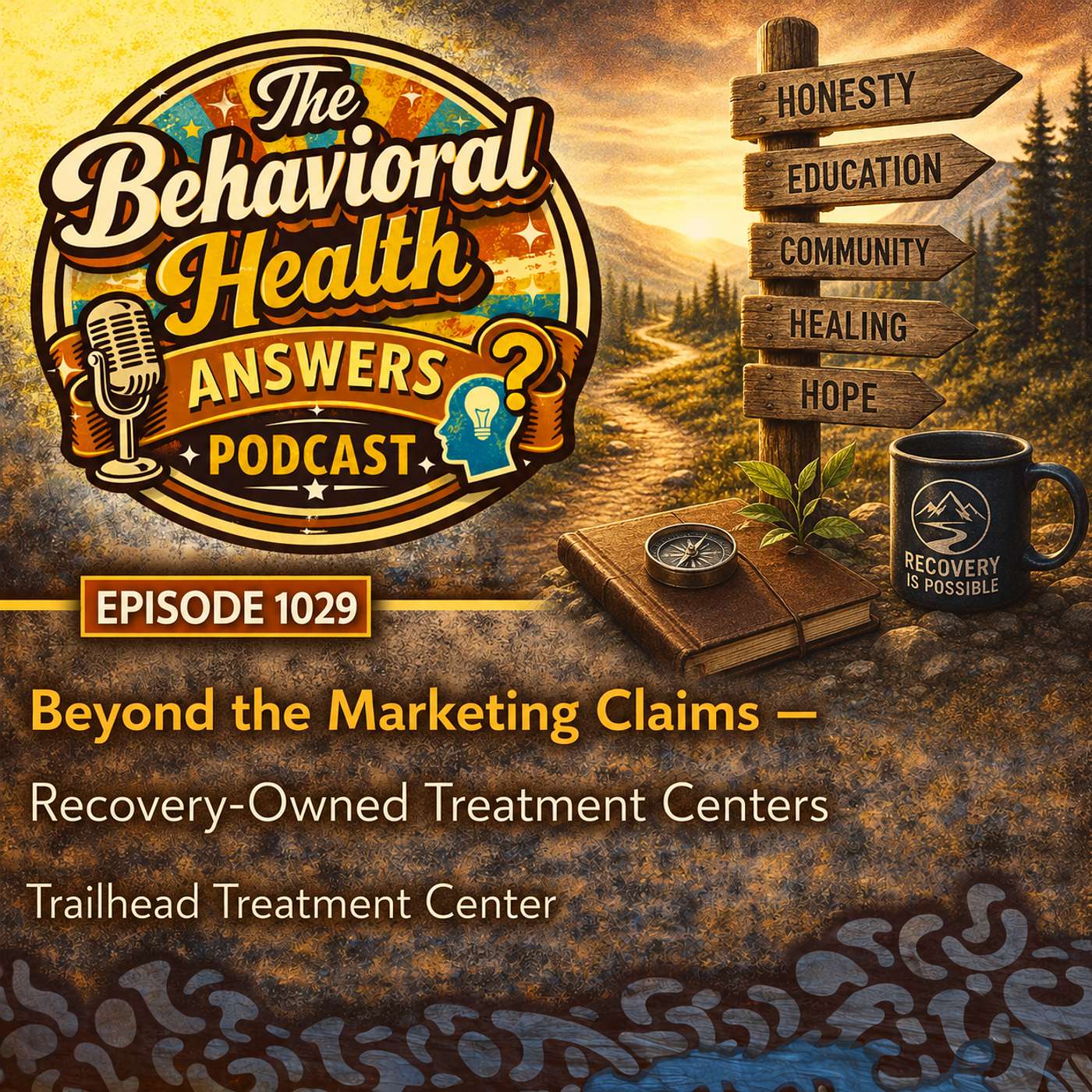 Episode 1029: Beyond the Marketing Claims - Recovery-Owned Treatment Centers | Trailhead Treatment Center episode artwork