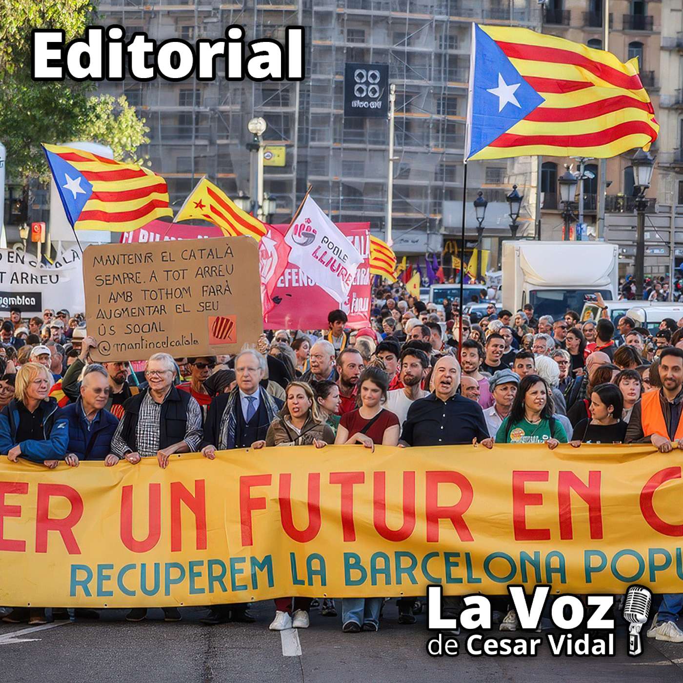 Editorial: El catalán retrocede frente el español en Cataluña - 02/12/25