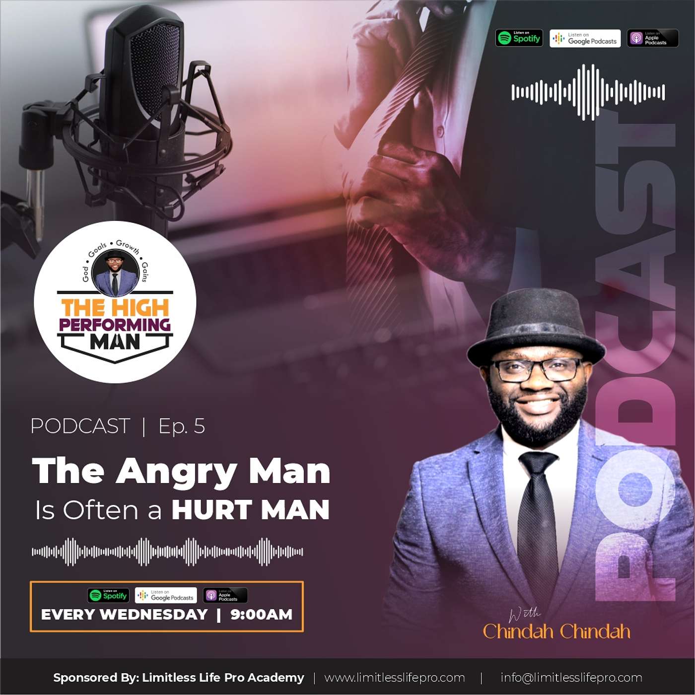 The Angry Man Is Often a Hurt Man episode artwork